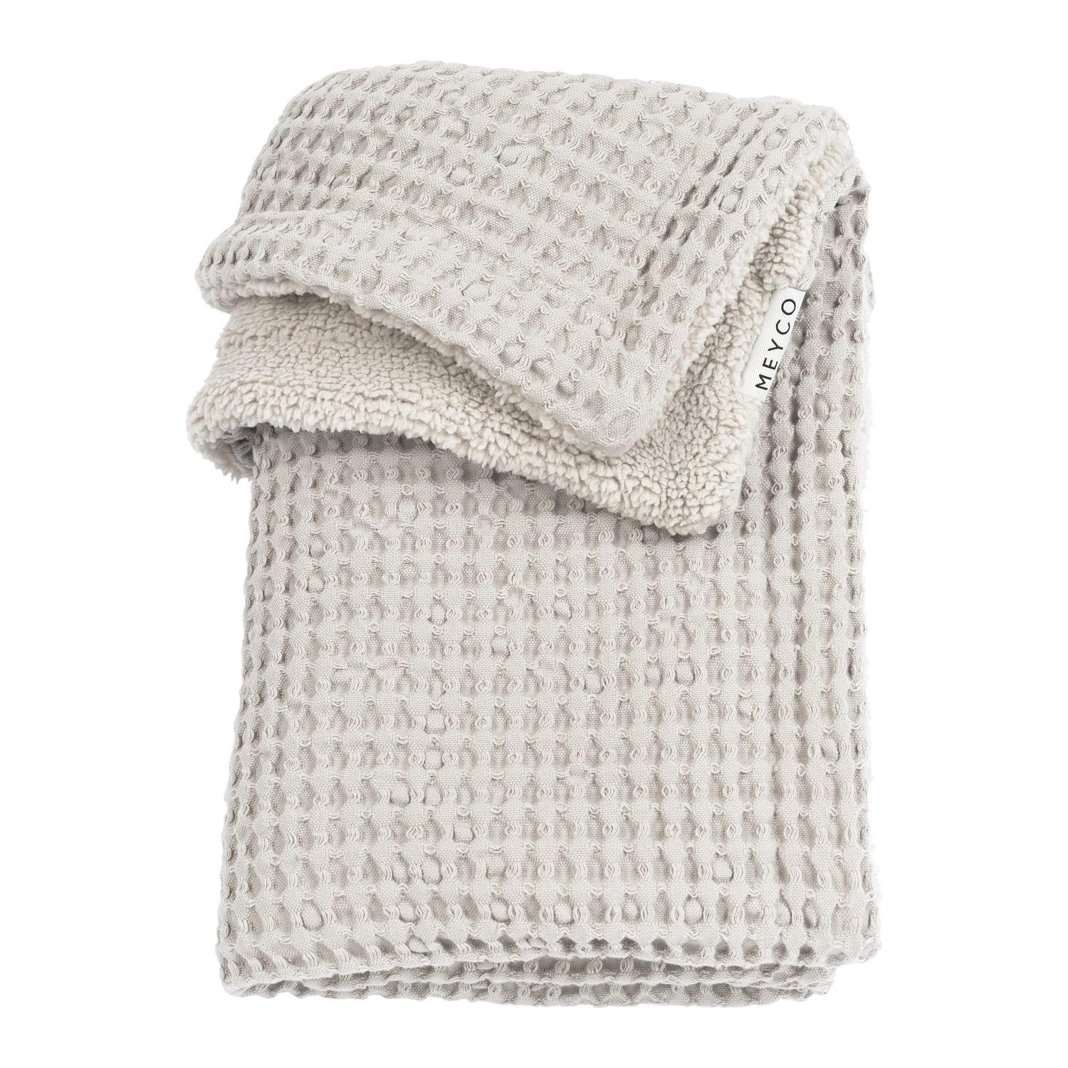 Babydecke 9999 Greige, Meyco Baby, 100x150cm günstig online kaufen