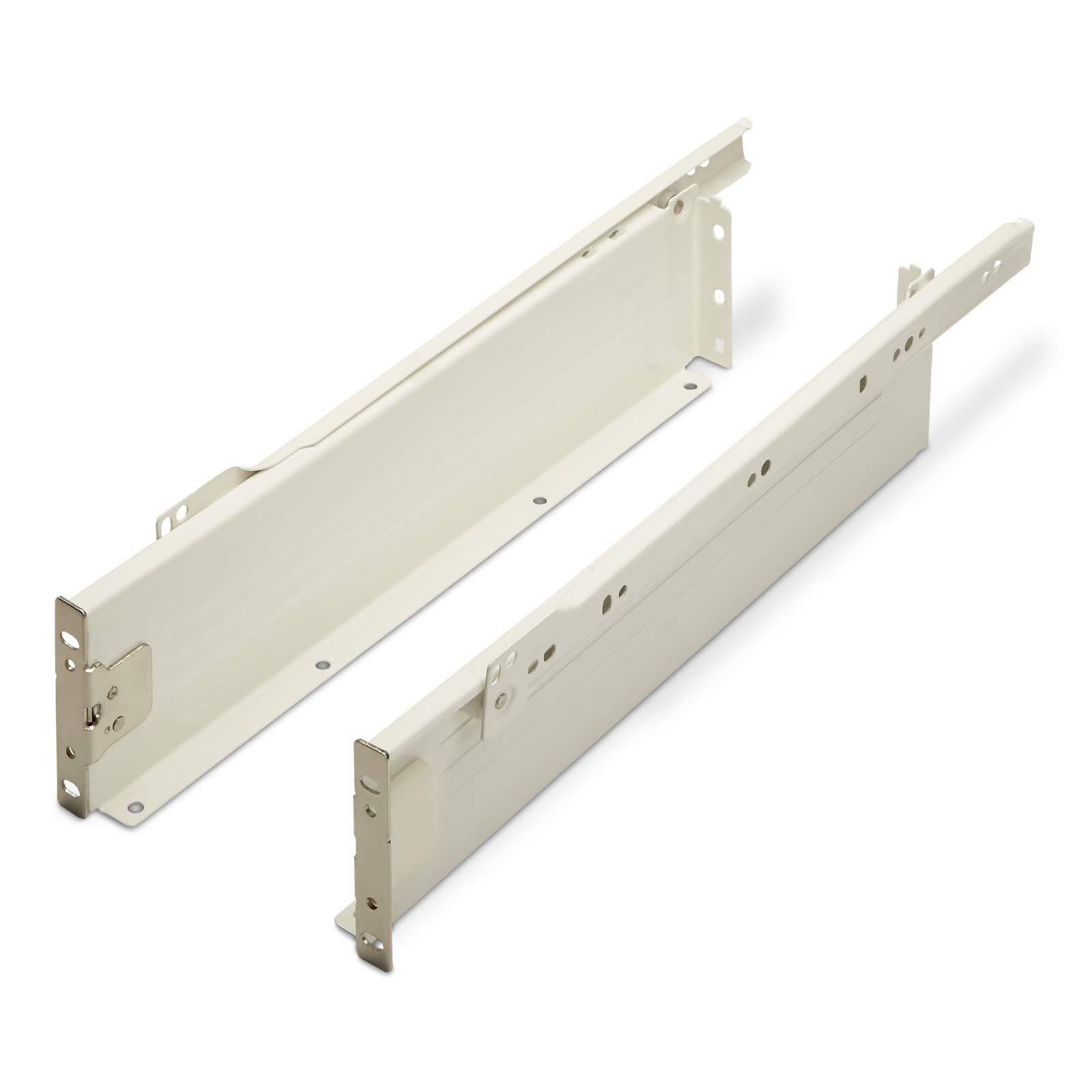 SO-TECH® Schubkasten Schubladensystem Metallbox Zargenhöhe 86 mm cremeweiß, Nennlänge 30 cm