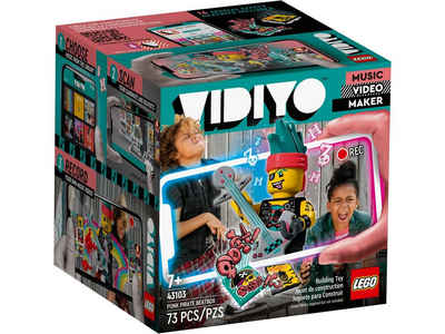 LEGO® Konstruktionsspielsteine LEGO® VIDIYO - Punk Pirate BeatBox, (Set, 73 St)