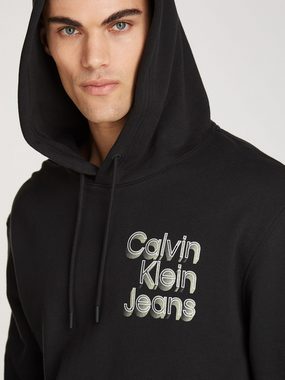 Calvin Klein Jeans Kapuzensweatshirt STACKED EUPHORIC LOGO HOODIE mit Logoschriftzug