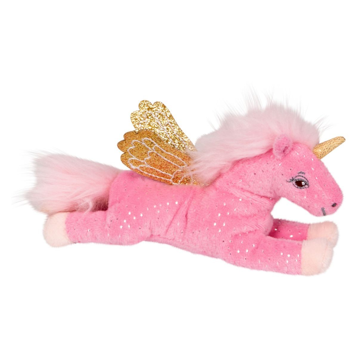 COPPENRATH DIE SPIEGELBURG Plüschfigur Die Spiegelburg 18783 - Einhorn-Paradies - Glitzer-Beanie, rosa Kusche
