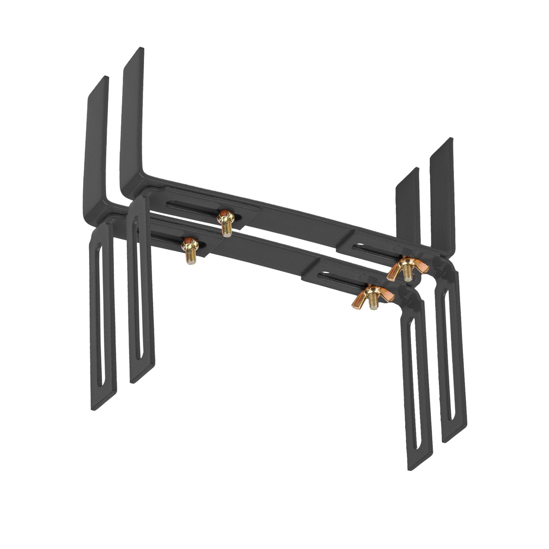 BigDean Blumenkastenhalter Standard H-Form Kasten Halter Balkonkastenhalter günstig online kaufen