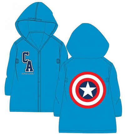 The AVENGERS Regenjacke Kinder Regenmantel Regen Jacke Jungen Blau 98/104 110/116 122/128