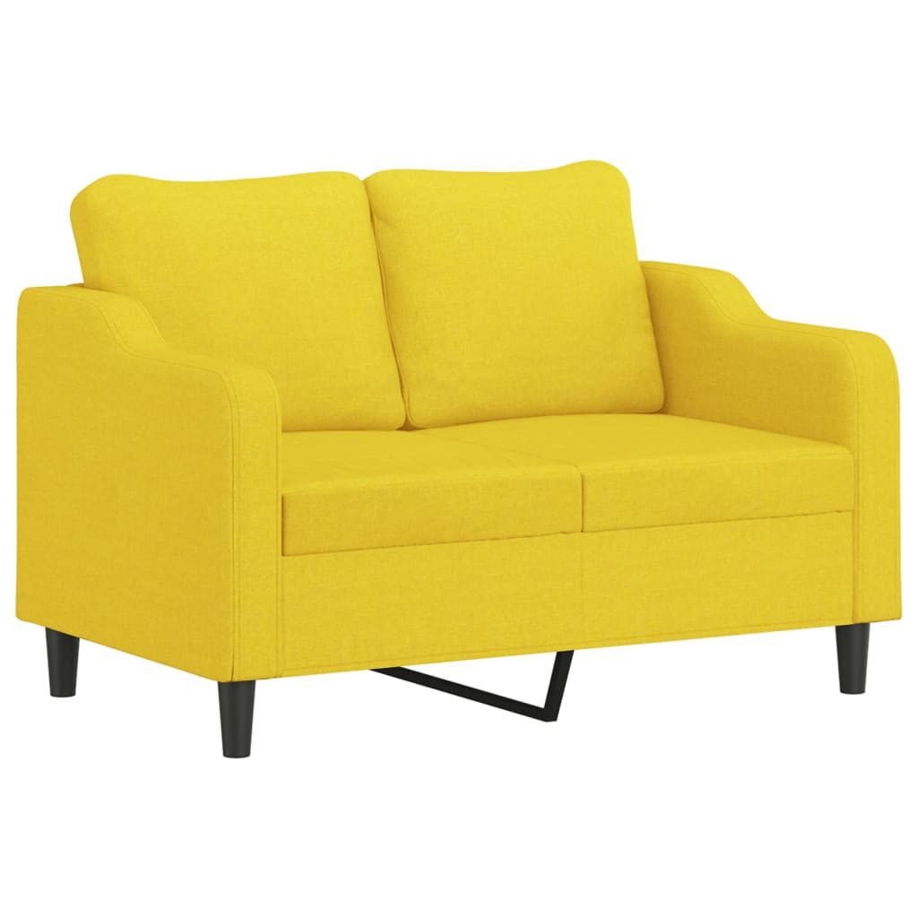 vidaXL Sofa 2-tlg. Sofagarnitur mit Kissen günstig online kaufen