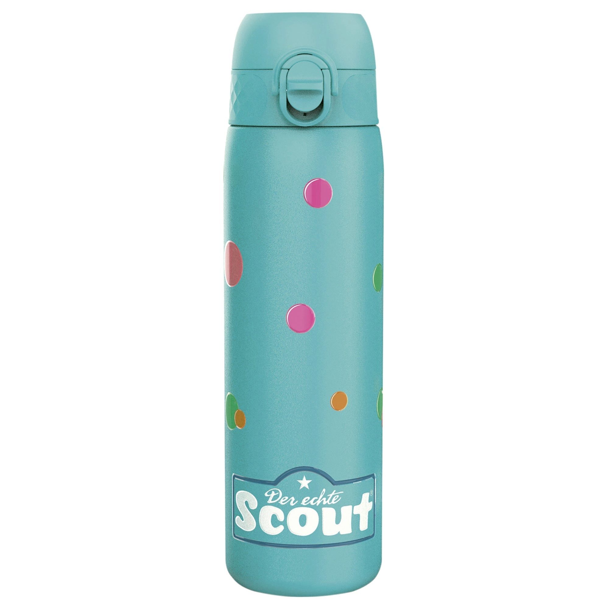 Scout Trinkflasche Zubehör - Trinkflasche Edelstahl 500 ml (Dots)