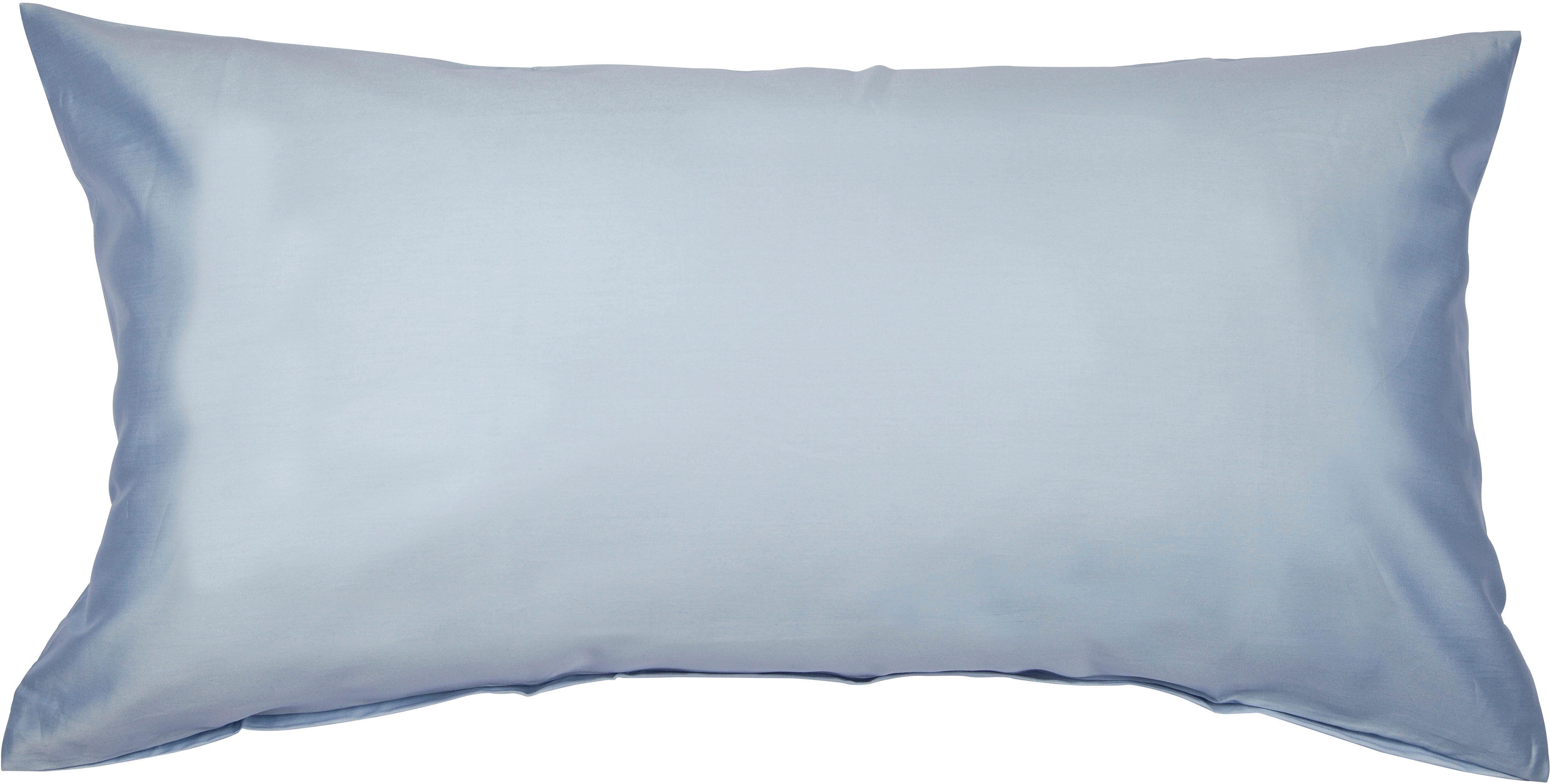 Janine Kissenbezug Colors Mako Satin, (2 Stück), mit Reißverschluss, uni Ki günstig online kaufen