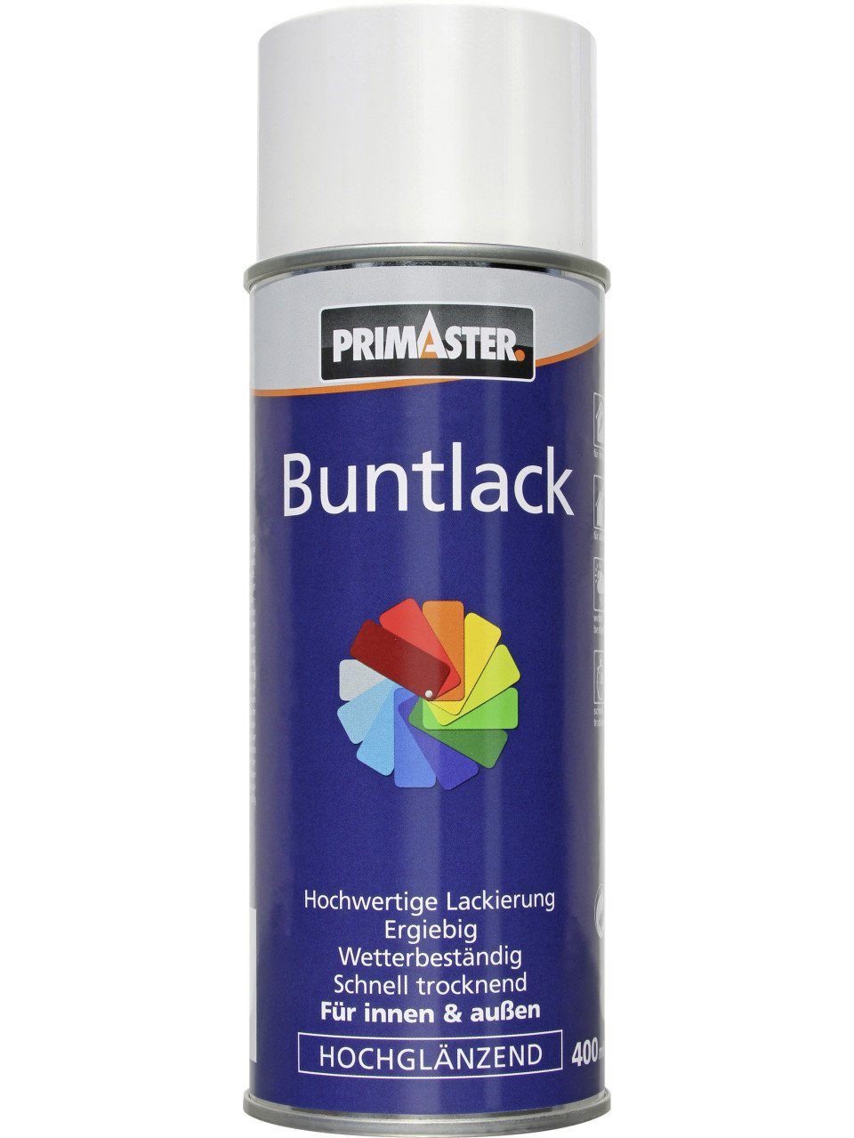 Sprühlack Primaster Lackspray 400 ml reinweiß hochglänzend