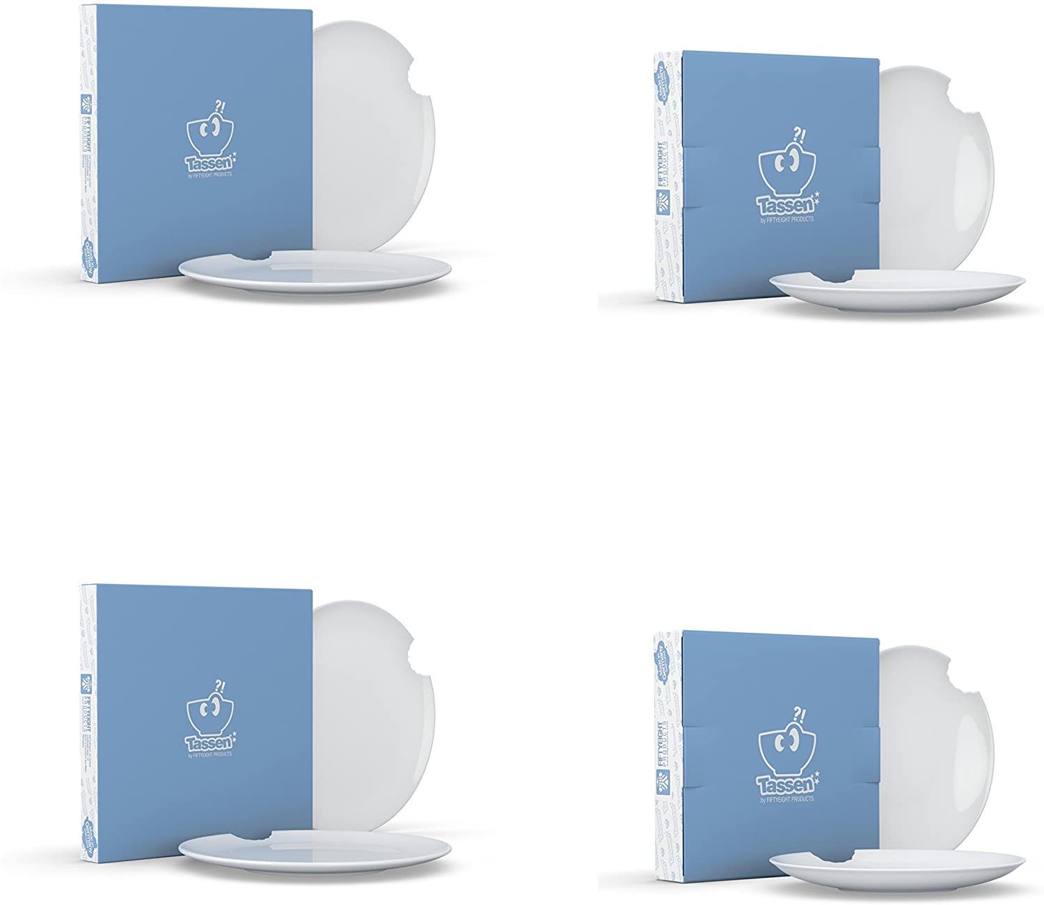FIFTYEIGHT PRODUCTS Tafelservice Teller-Set 8-tlg. + Tischsets
