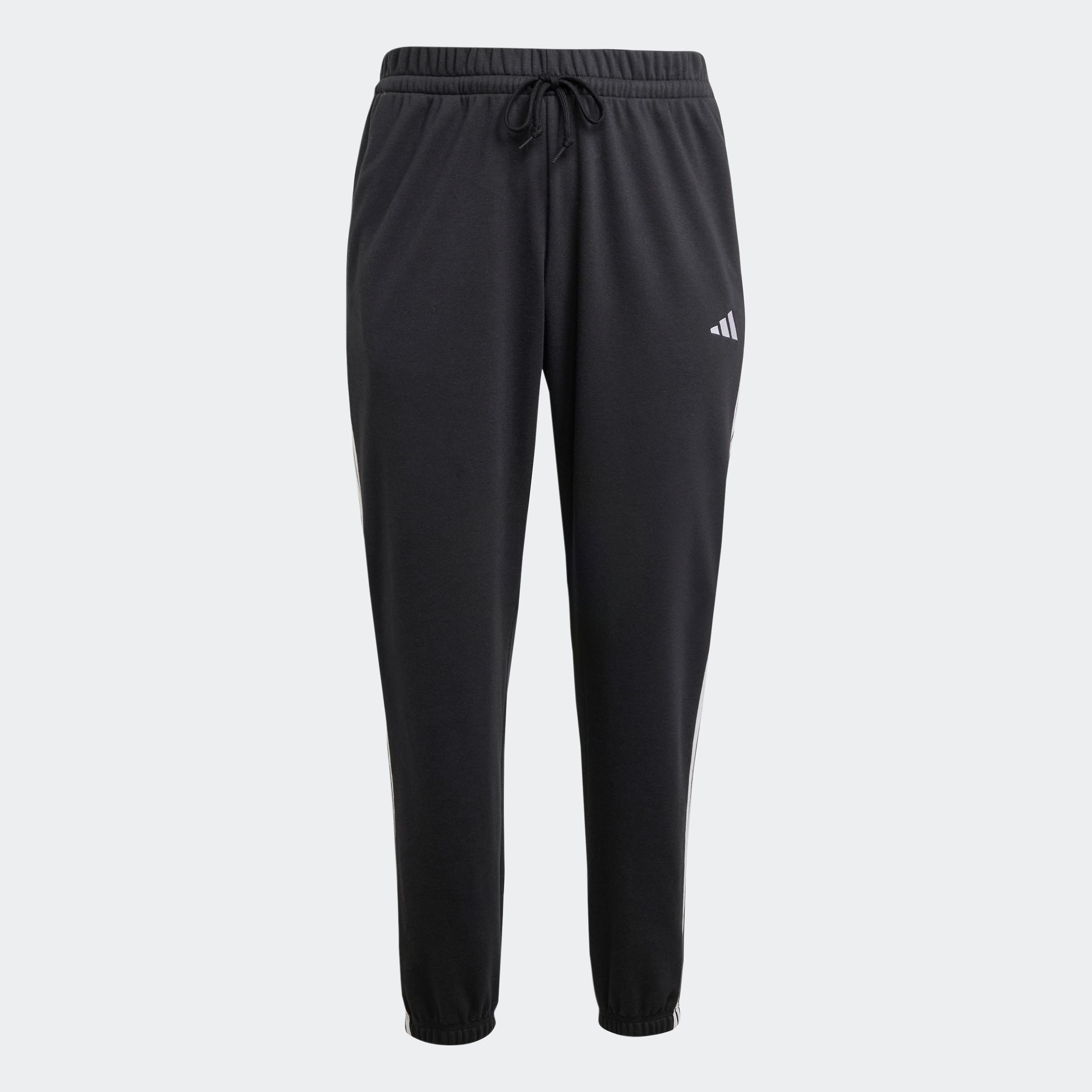 adidas Sportswear Sporthose ESSENTIALS 3-STREIFEN FRENCH TERRY CUFFED