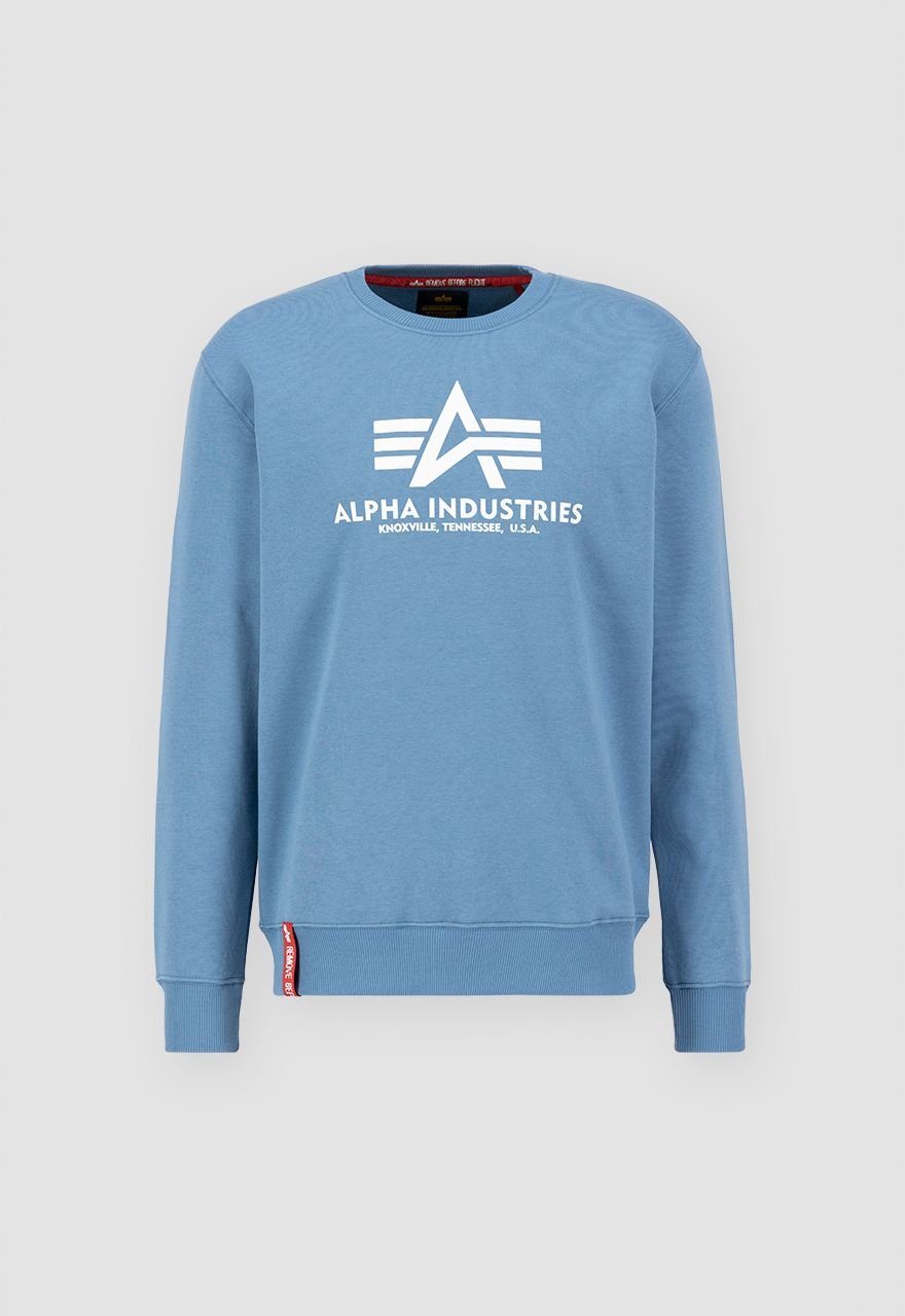 blue Sweatshirt airforce Industries Alpha
