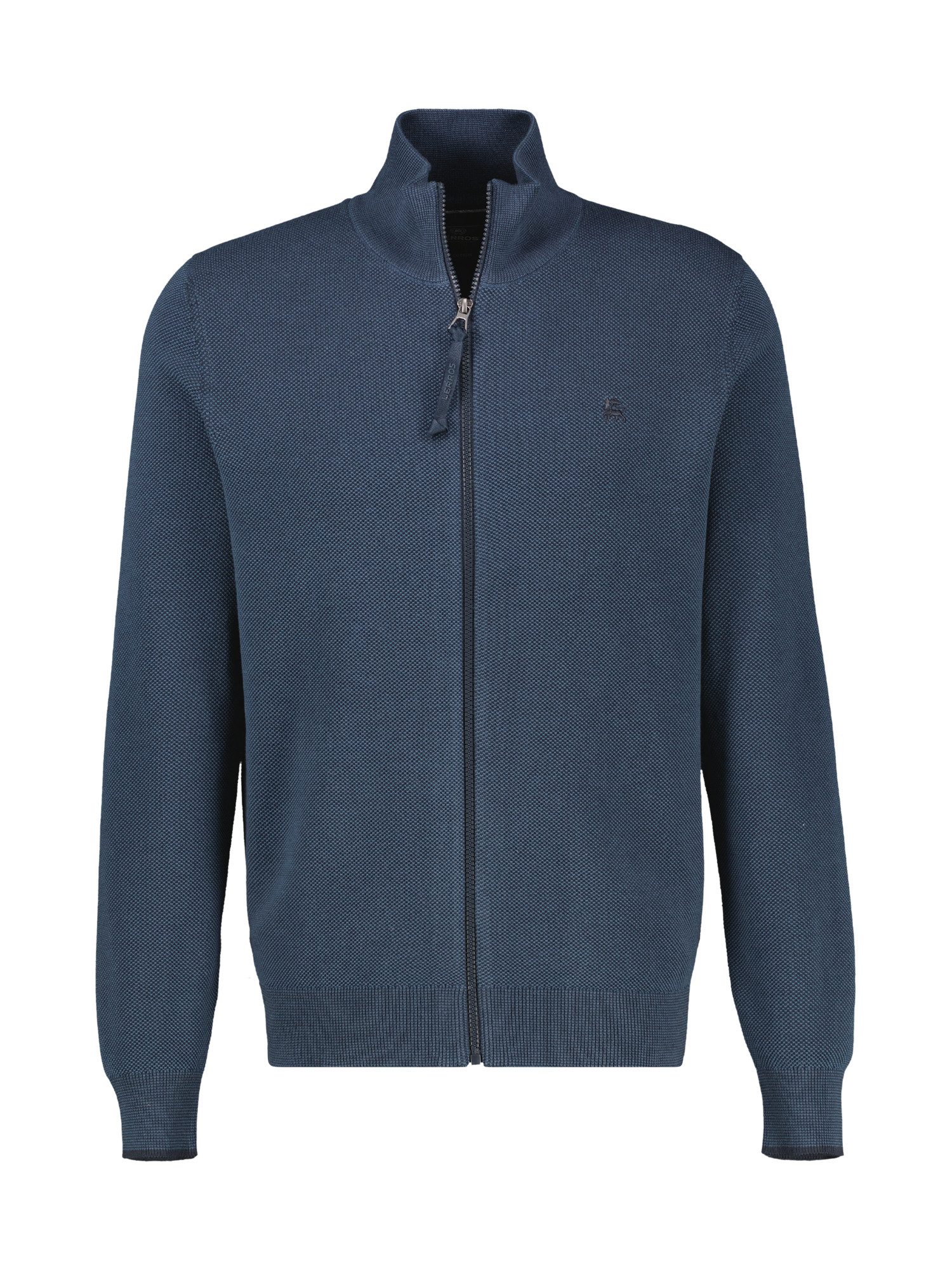 LERROS Strickjacke Dezent gestaltete Strickjacke in 2-Tone-Optik, große Größen