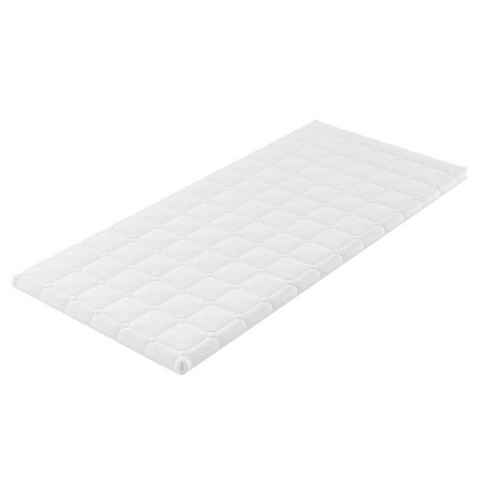 Topper RIBECO Luxus Matratzen-Topper Aaron Eco, RIBECO, 4 cm hoch, Gelschaum, (4 cm hoch), Topper, Matratzenauflage, Matratzenschutz, Matratze, Gelschaum, Luxus