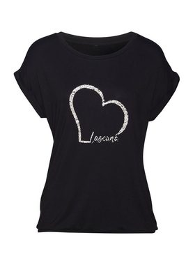 LASCANA T-Shirt (1-tlg) mit Logo-Print