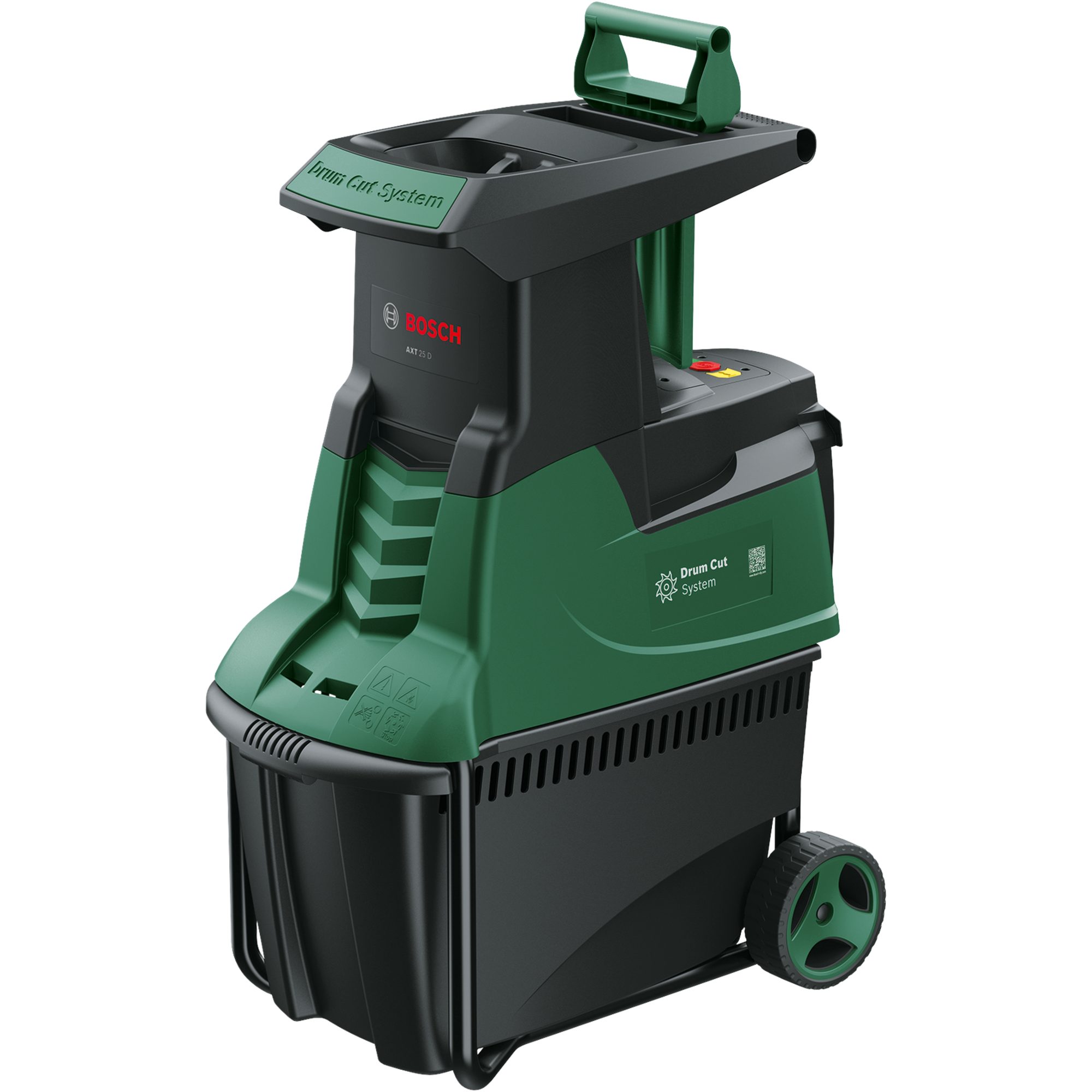 BOSCH Häcksler Bosch Heimwerken & Garten Leisehäcksler AXT 25 D, Häcksler, (2.500