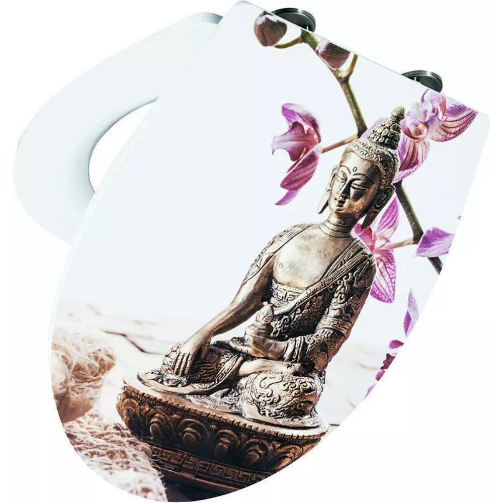 CORNAT WC-Sitz Duroplast WC-Sitz BUDDHA mit günstig online kaufen