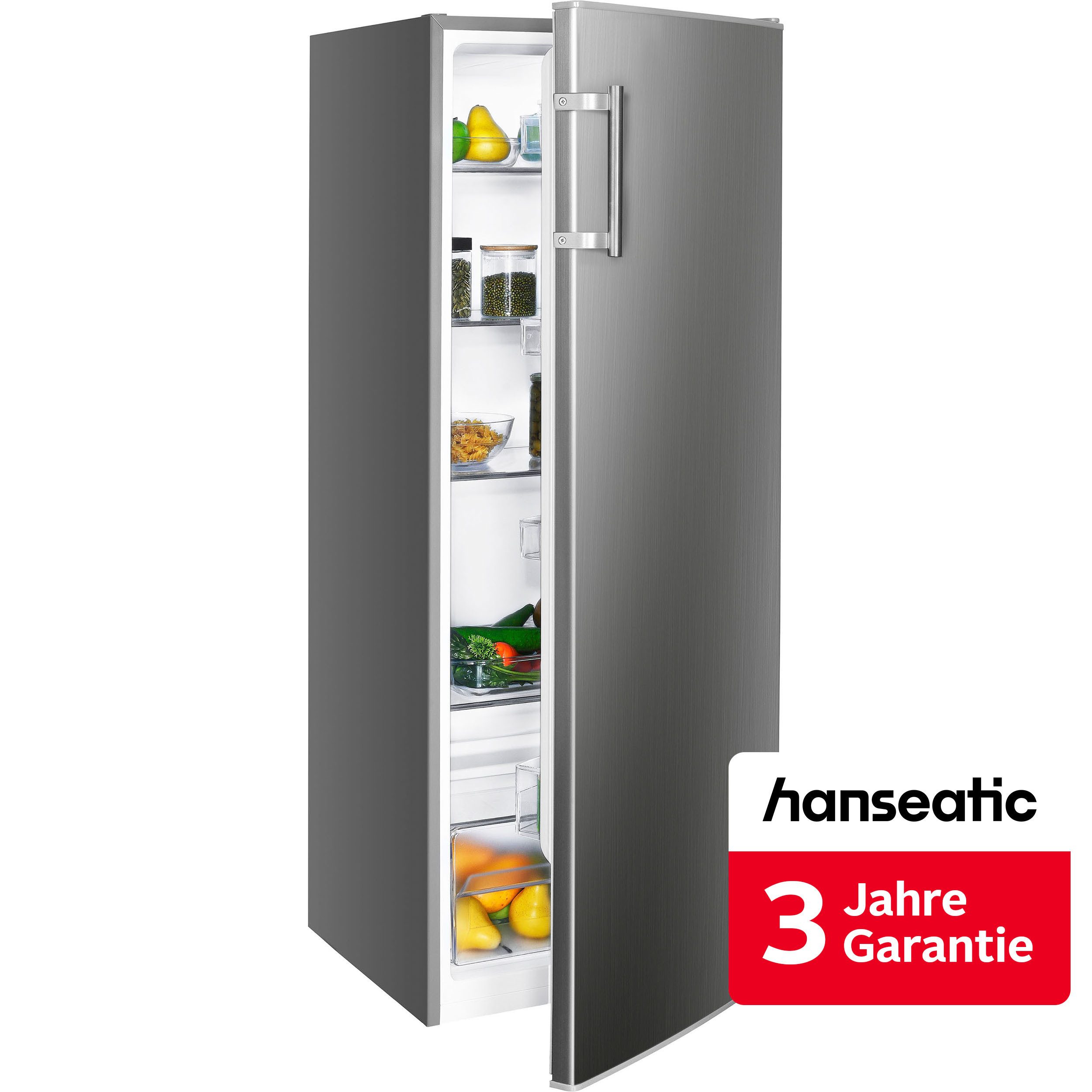 Hanseatic Kühlschrank HKS14355EI, 142,6 cm hoch, 54,4 cm breit, inkl. 3 Jahre Herstellergarantie