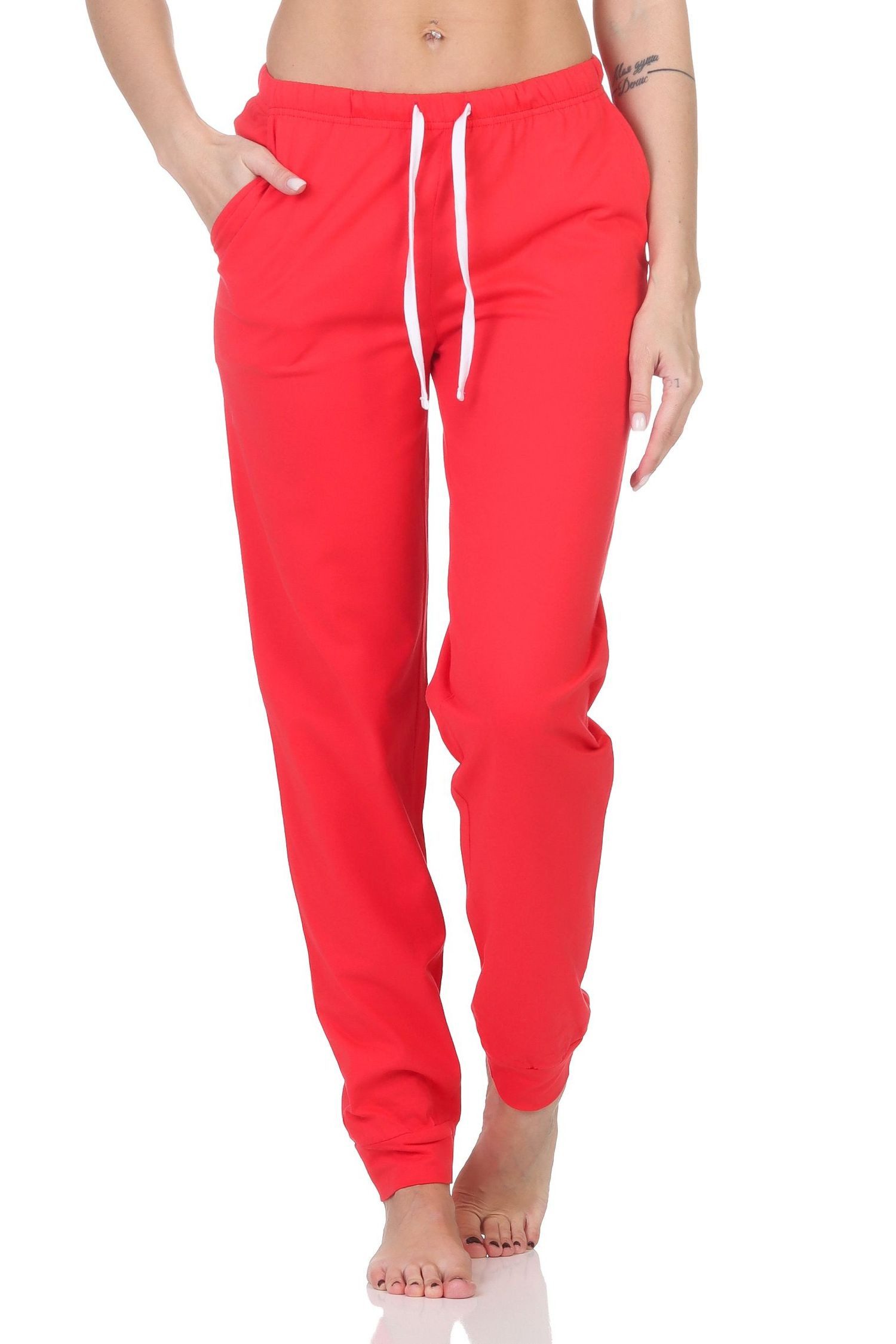 Normann Relaxanzug Damen Pyjama Hose lang Mix & Match - perfekt zu kombinieren