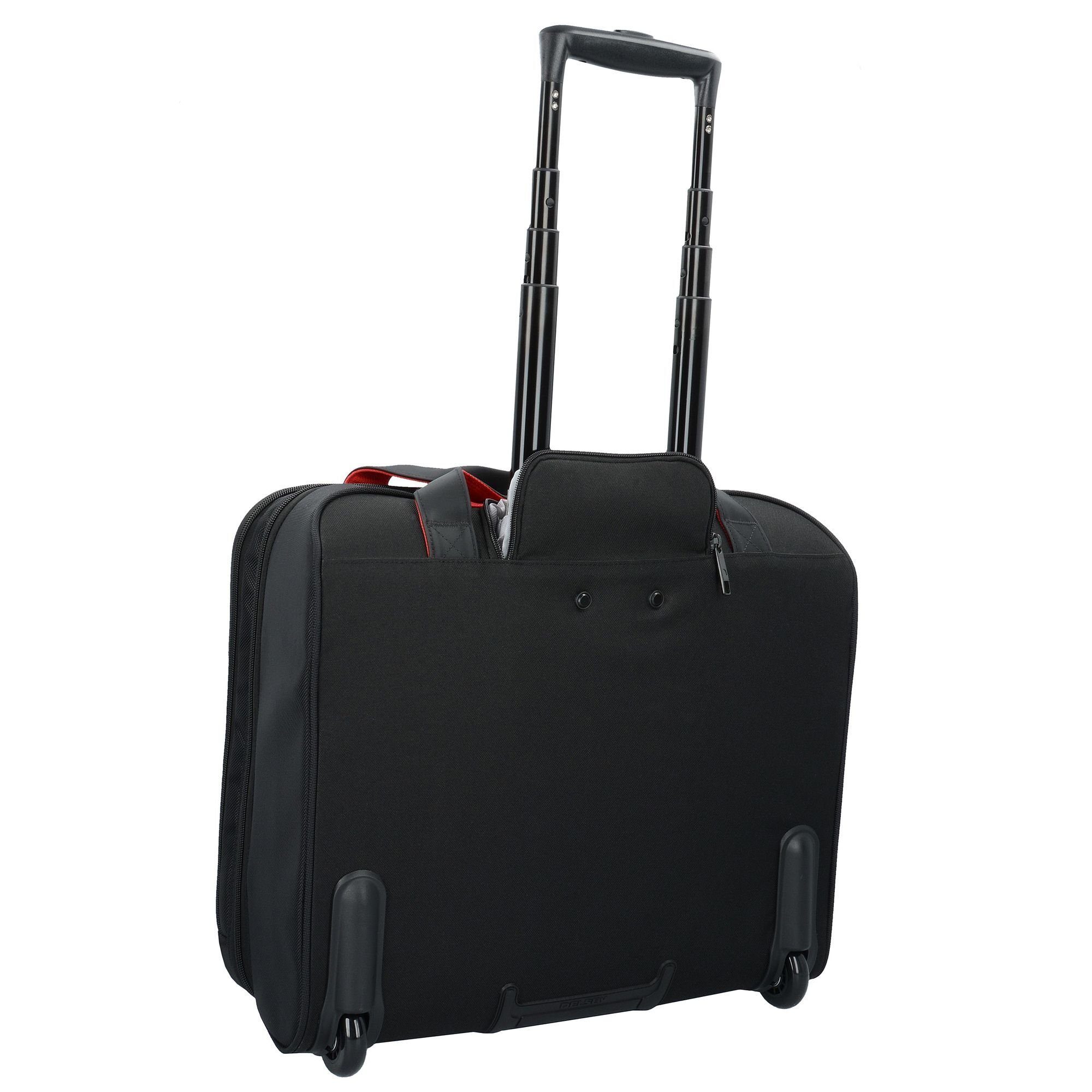 Polyester Delsey Rollen, Business-Trolley 2 Parvis,