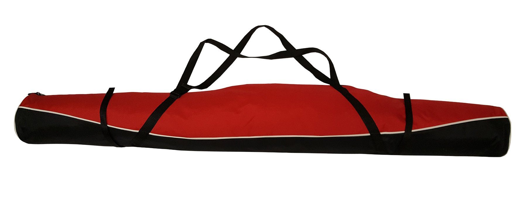 Aves-24 Skirucksack SKITASCHE Skibag Skisack 150 160 170 180 oder 190 cm für Ski und Skistöcke beim Skifahren ROT, Rot 150