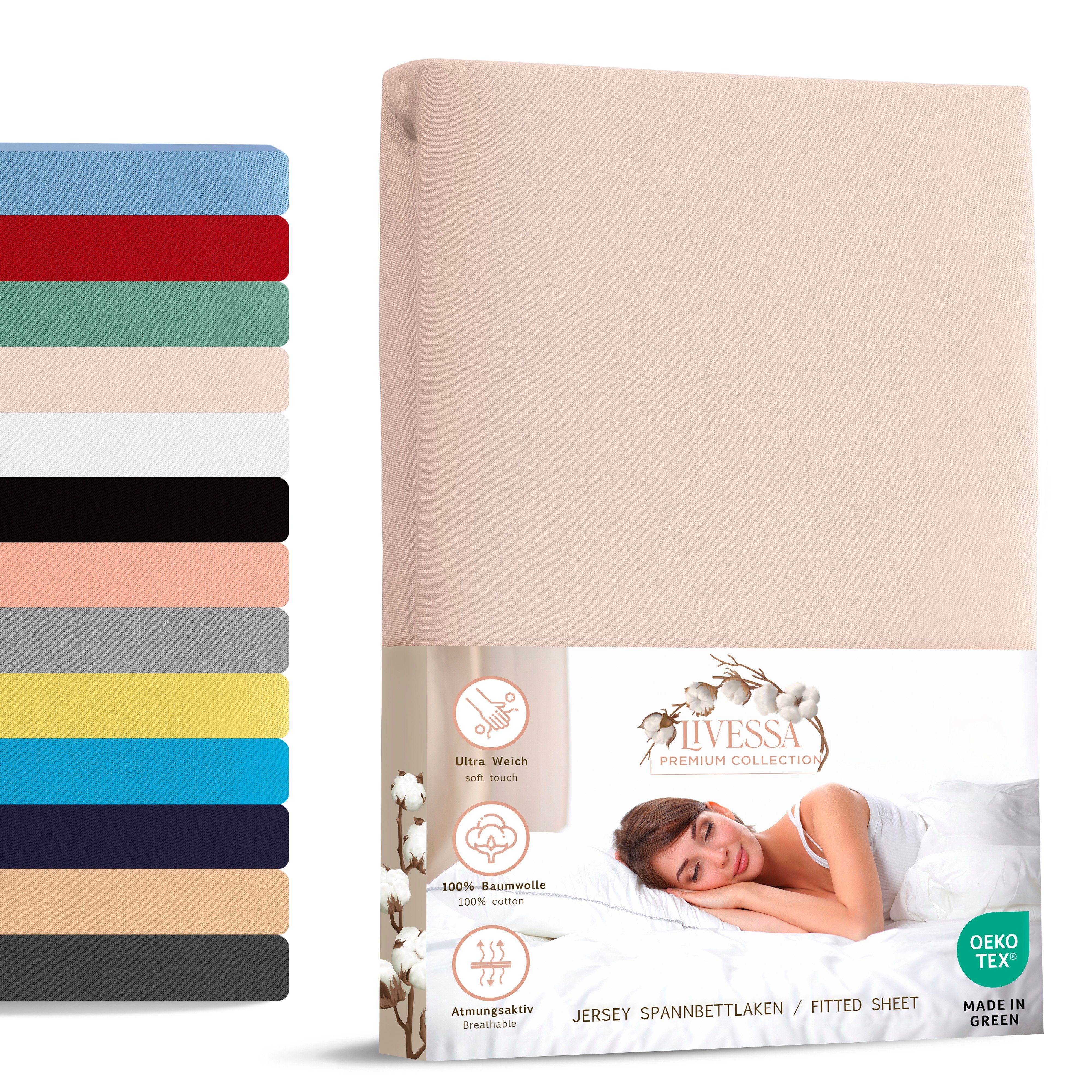 Caleffi Bettlaken 100% Baumwolle - Weiches Oberlaken In Verschiedenen Größen