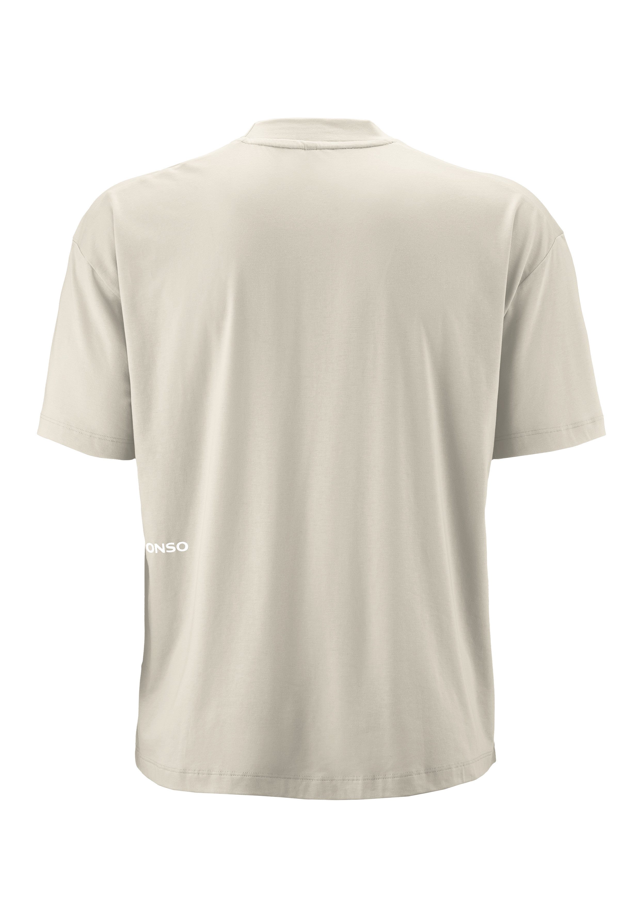 Gonso Rundhalsshirt OffBike T-Shirt Oversized Unisex T-Shirt mit Logo, Off-Bike Shirt, Oversize-Fit