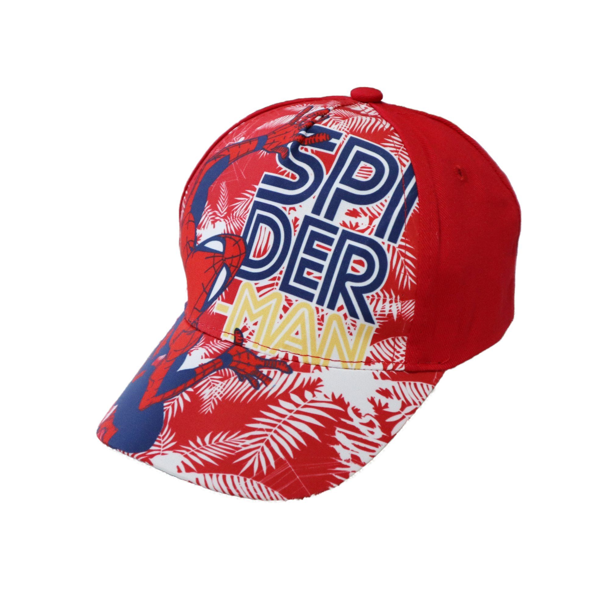 Gr. Rot oder MARVEL Baseball Kinder Cap Blau Cappy 52 54, oder Spiderman