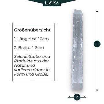 LAVISA Edelstein echte Edelsteine, Kristalle, Wassersteine, Mineralien Natursteine, Edelstein Wasserstein Kristall Heilstein Naturstein