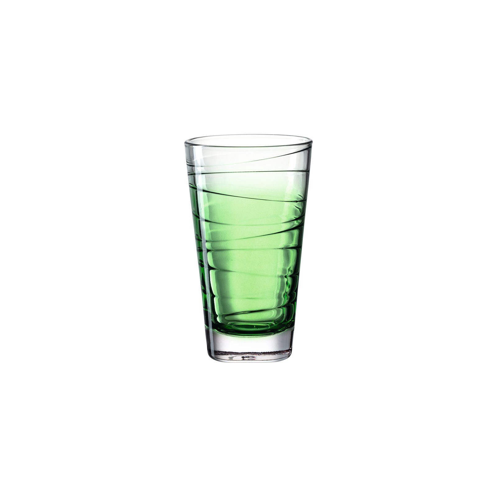 LEONARDO Glas Vario Struttura Trinkgläser 280 ml 6er Set, 6-tlg., Glas