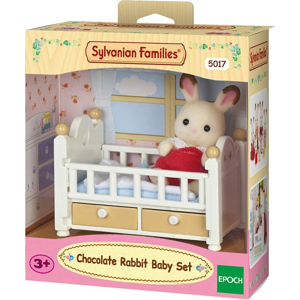 Sylvanian Families Babypuppe Baby-Kaninchen im Bett - Baby-Kaninchen im Bett