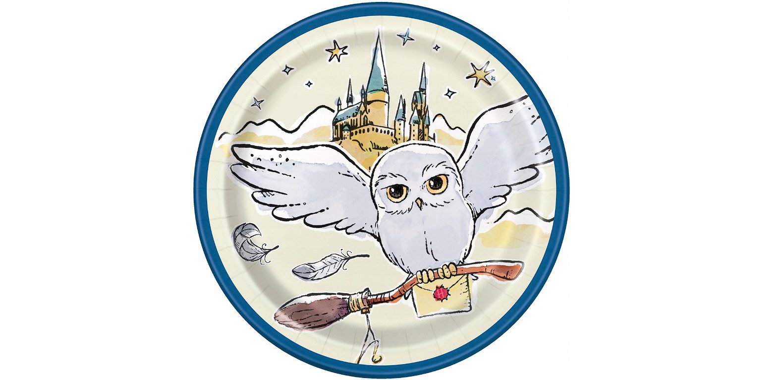 Festivalartikel Einweggeschirr-Set Harry Potter Geburtstagsset: 16-teilig, Becher & Teller, Papier, papier
