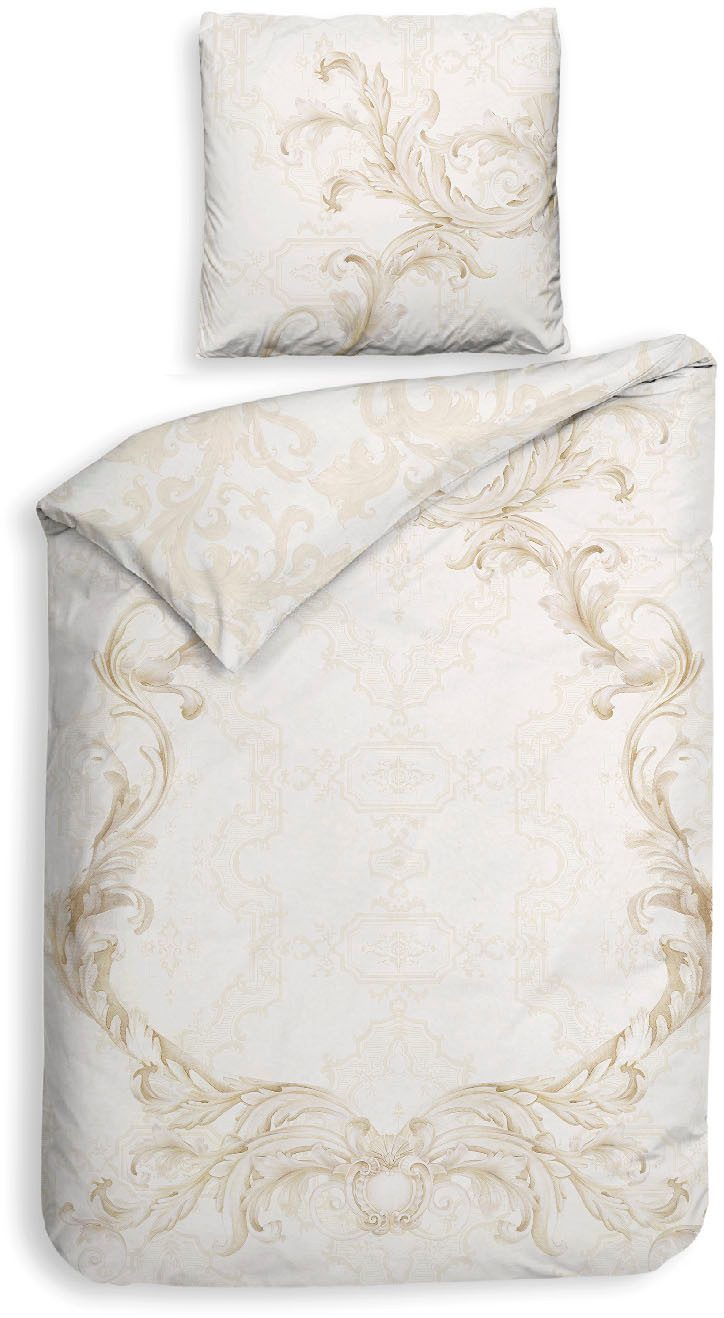 Heckett and Lane Bettwäsche Heckettlane Bettwäsche Lauren, Mako-Satin, 2 teilig, Bettwäsche aus 100% Baumwolle, hochwertige Mako-Satin, ab 135x200 cm.