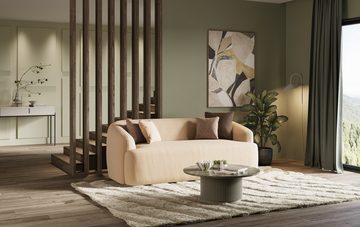 INOSIGN 2-Sitzer Nergal, Einzelsofa oder L-Form, Modernes Design, schlichte Optik, stilvoller Blickfang im Wohnzimmer