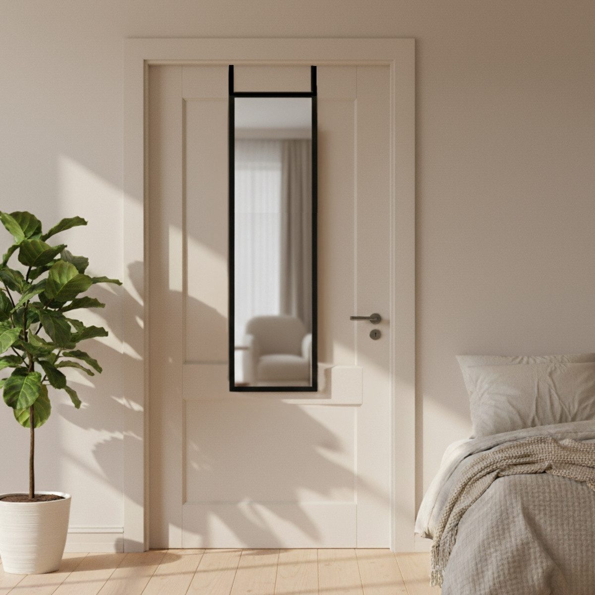 EDAXO Wandspiegel, Türmontage günstig online kaufen