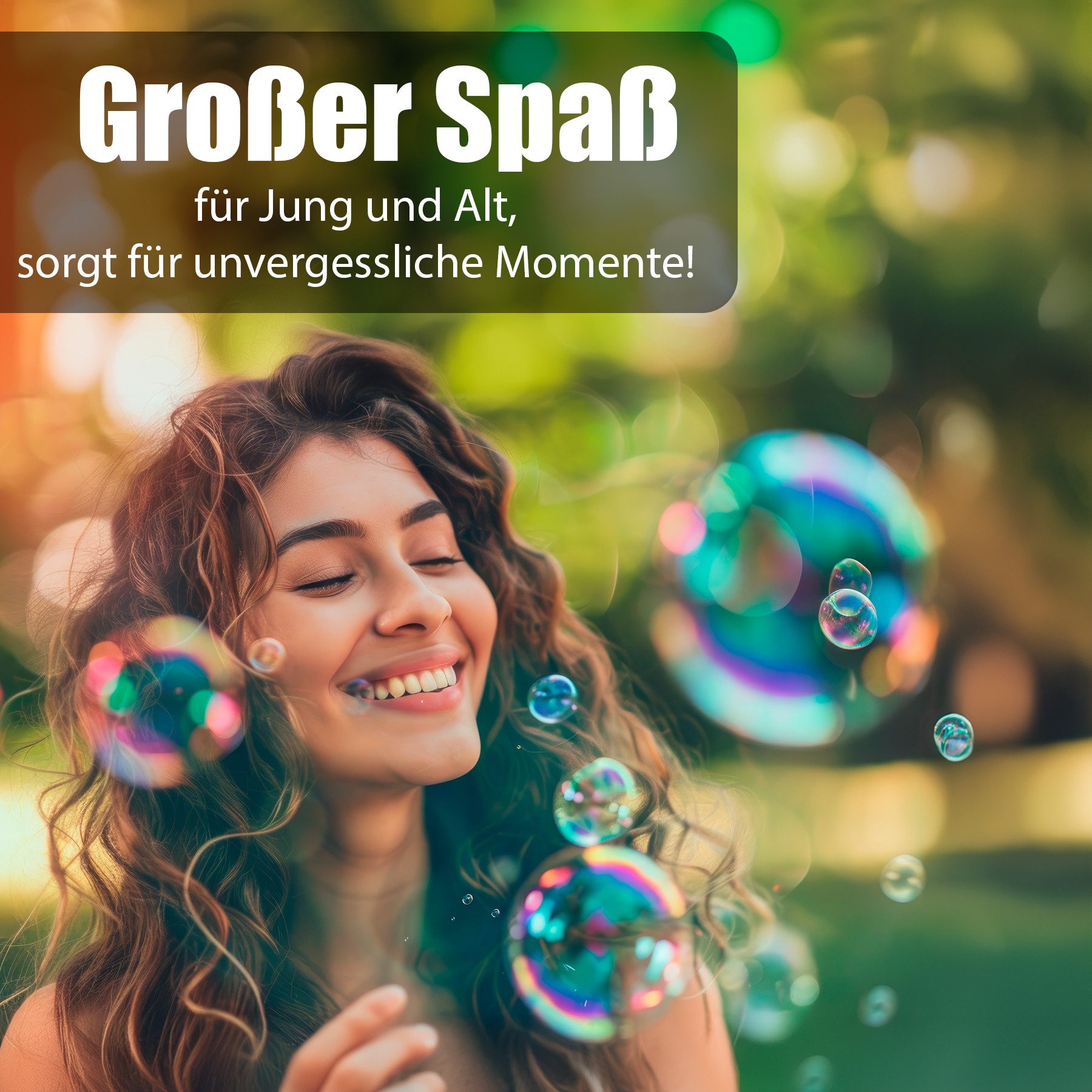 BigDean Seifenblasenspielzeug 48 Stück Seifenblasen Hochzeit mit Flüssigkeit gefüllt, Robuste Fläschchen, Funkelnde Seifenblasen