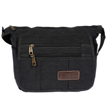 Christian Wippermann Umhängetasche Damen Tasche Canvas Umhängetasche Schultertasche Crossover Bag Damenha (1 tlg)