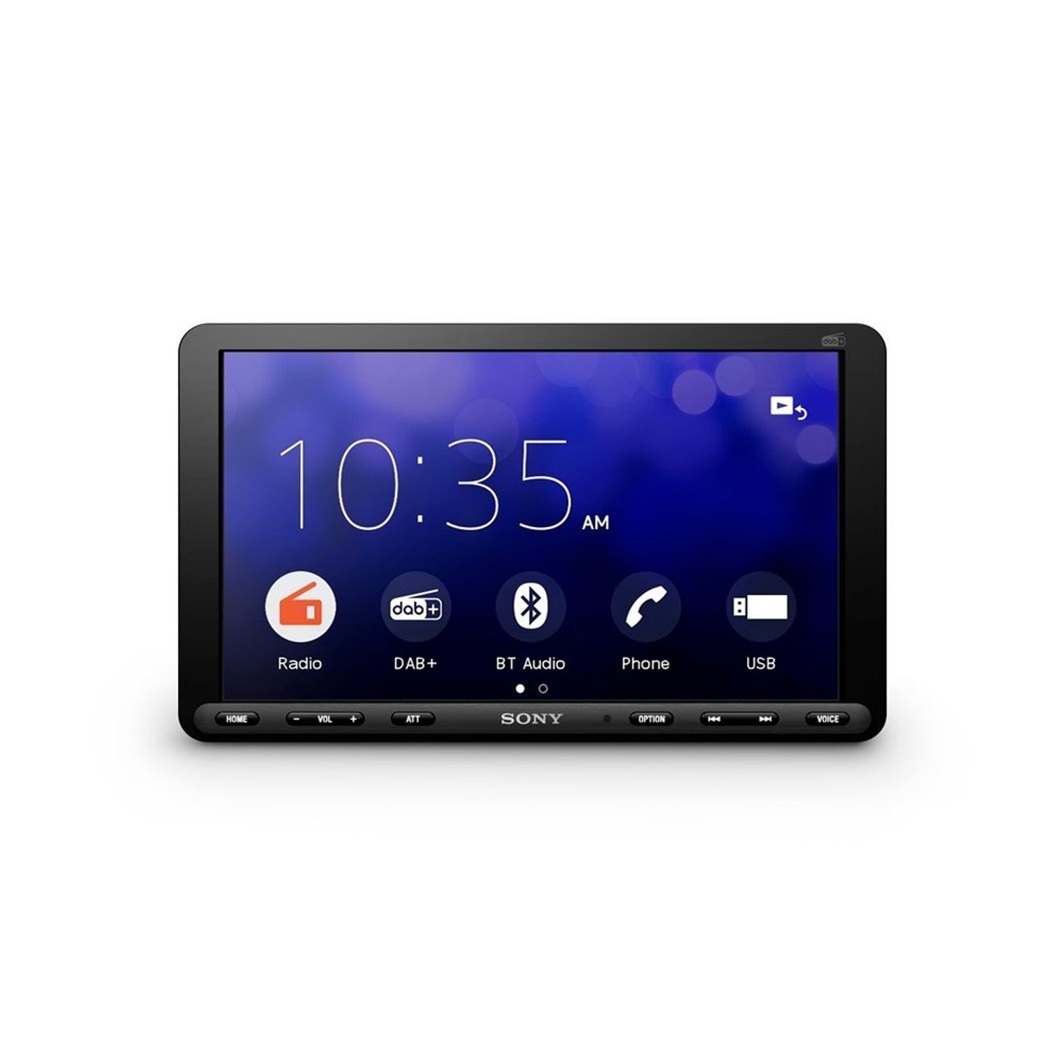 Sony XAV-AX8050D 1 DIN, 8,95 Display, DAB+, CarPlay, AndroidAuto, WebLink  Digitalradio (DAB) (DAB+ Receiver für DIN1 Autoradio, Kompatibel mit  Rückfahrkamera)