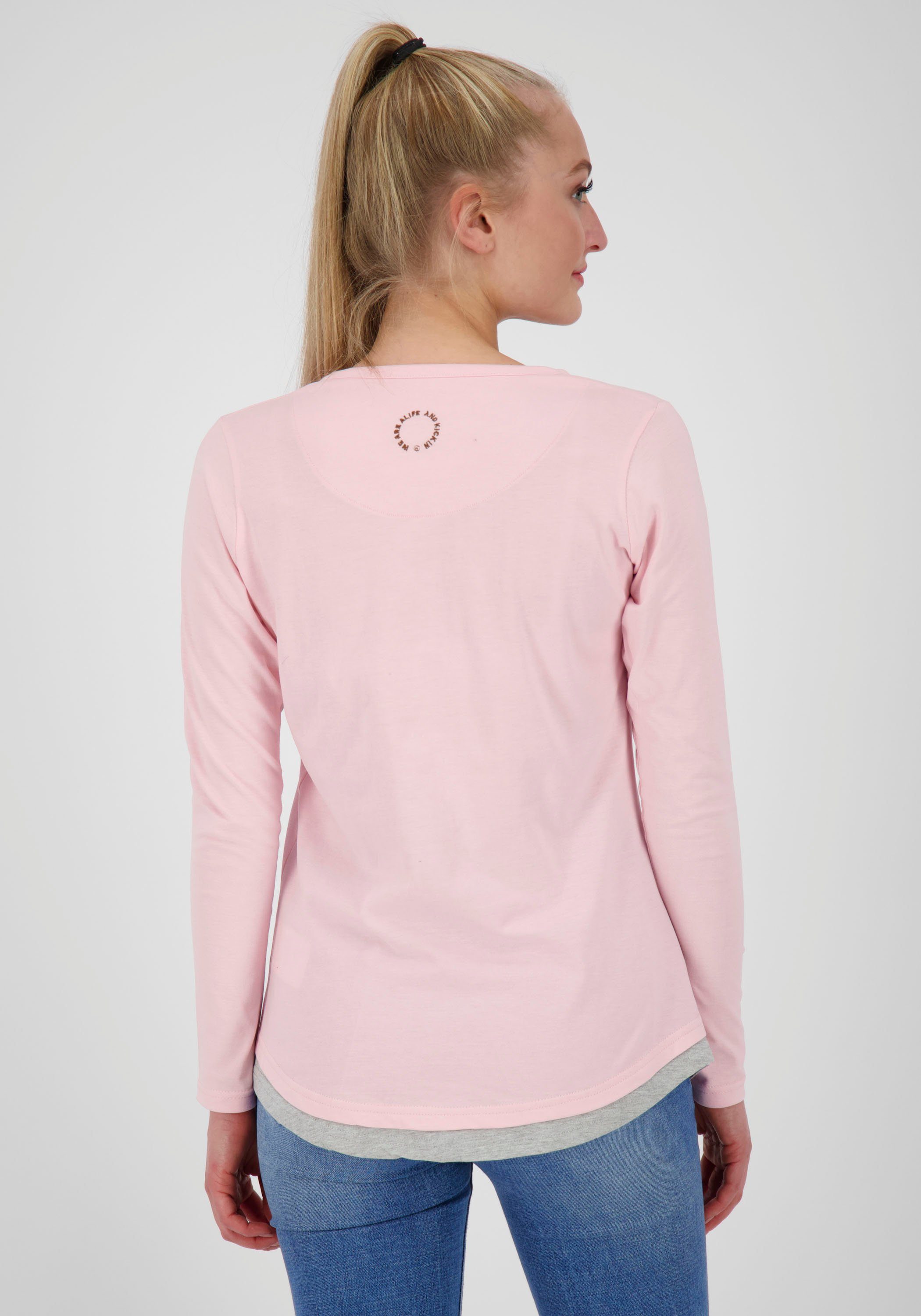 Alife & Longsleeve im feminines candy A LelitaAK Kickin T-Shirt 2-in-1-Look