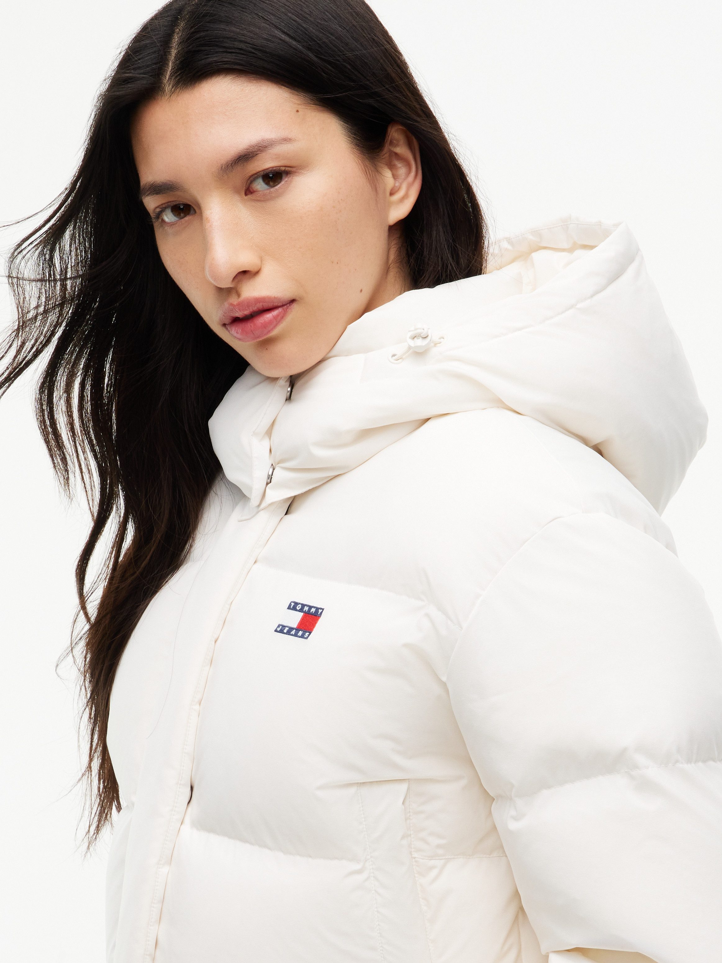 Tommy Jeans Steppjacke TJW CRP ALASKA PUFFER EXT Kunstfaser