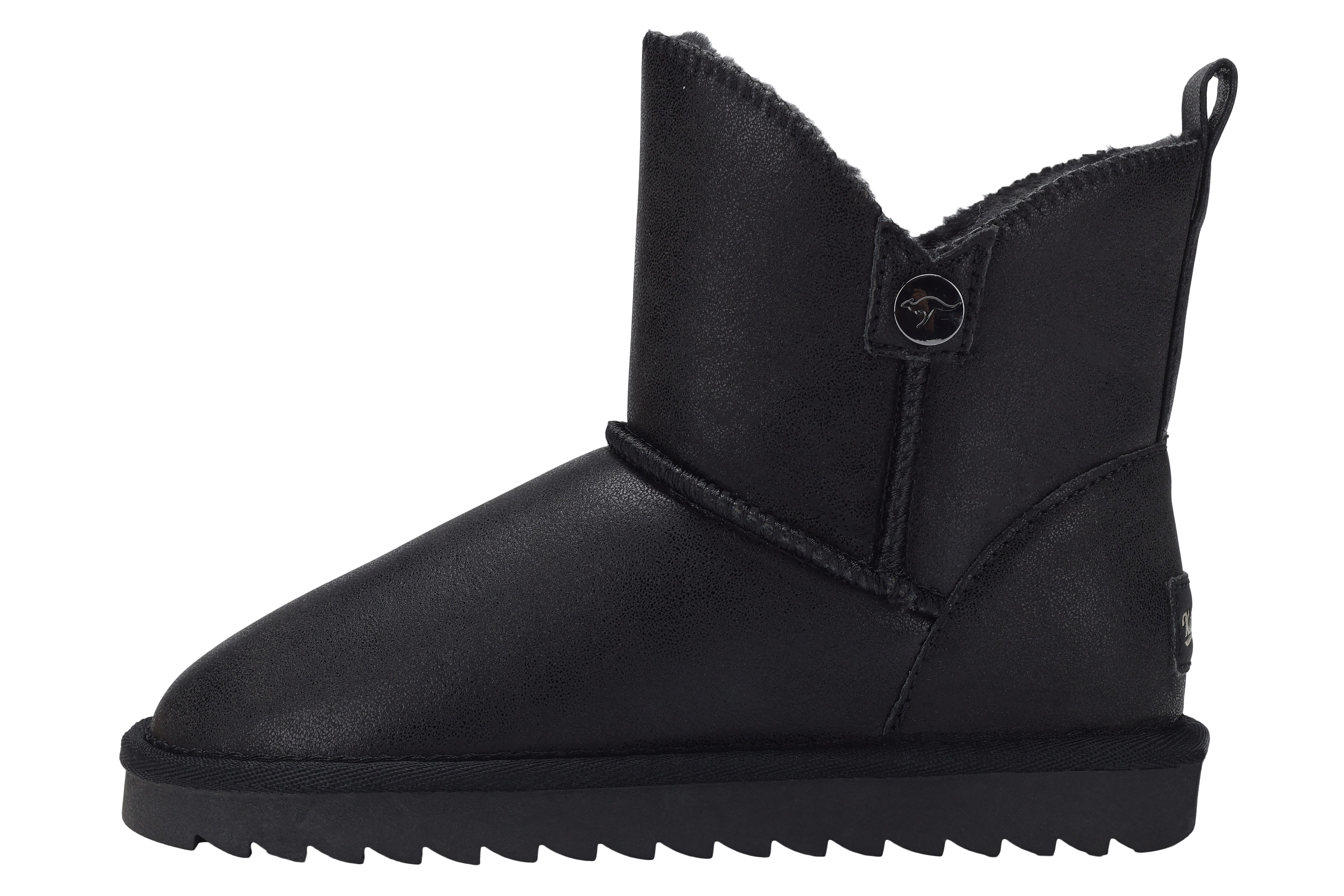 KangaROOS K-UK SILVERY Schlupfboots Winterschuhe, Winterboots, günstig online kaufen