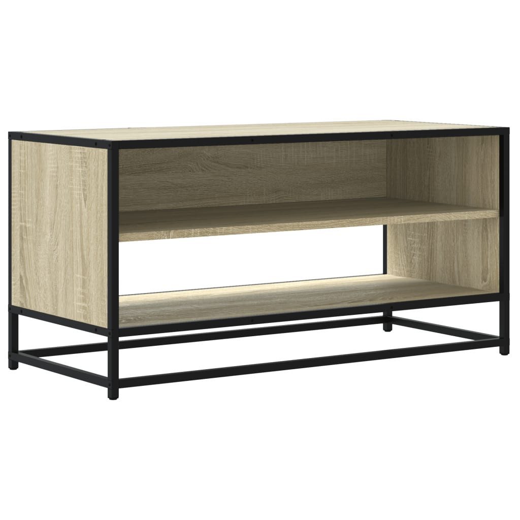 vidaXL TV-Schrank TV-Schrank Sonoma-Eiche 91x40x46 cm günstig online kaufen