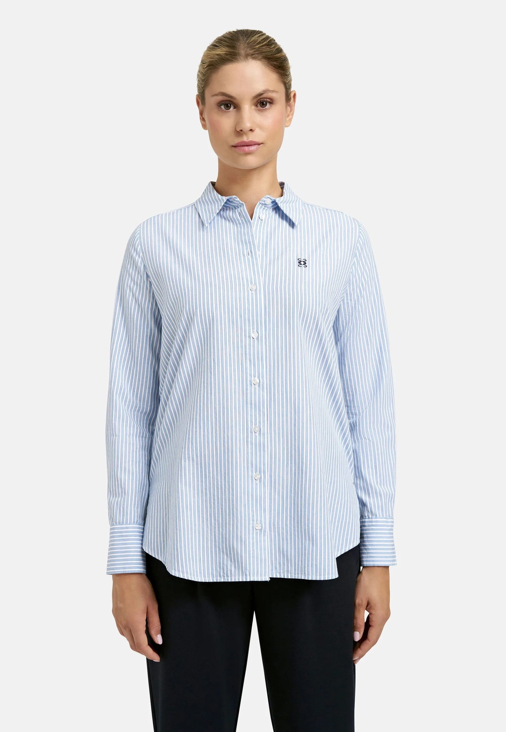Smith & Soul Blusentop Shirtbluse mit Hemdblusenkragen - Regular Fit