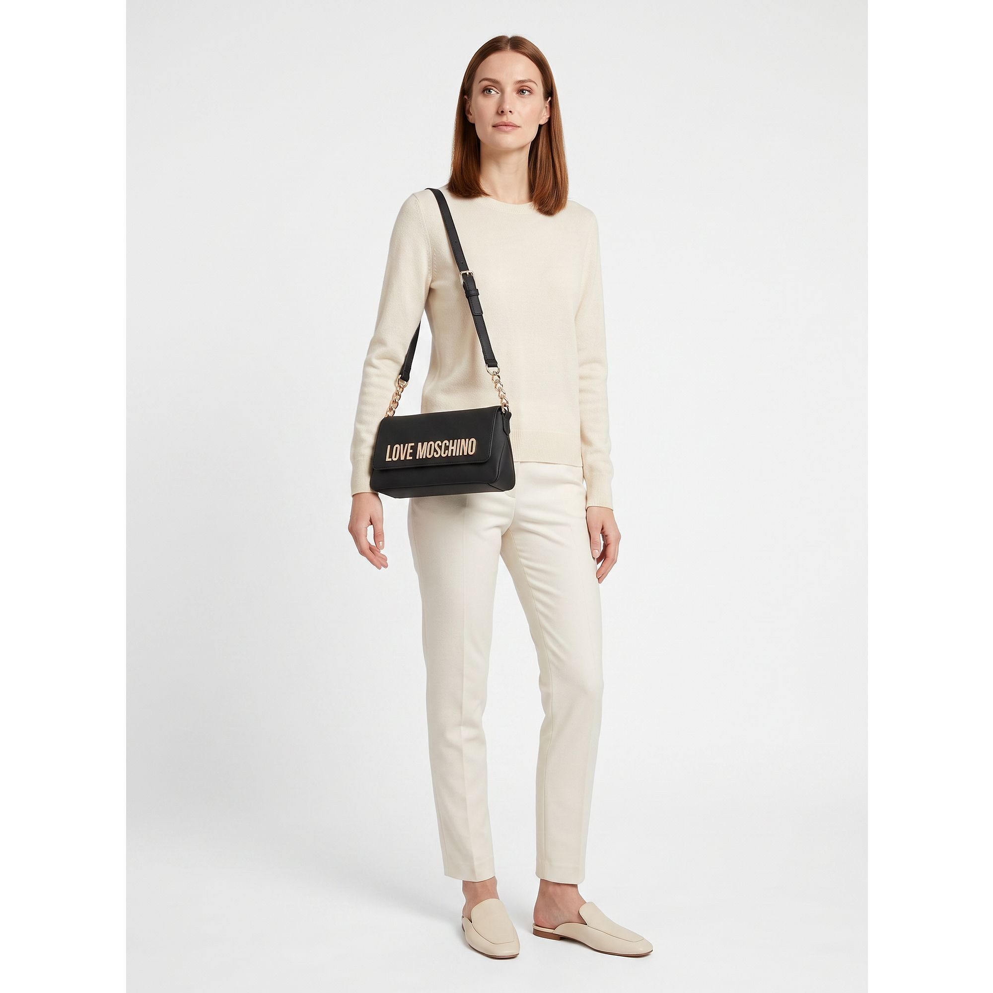 LOVE MOSCHINO Schultertasche, Polyurethan