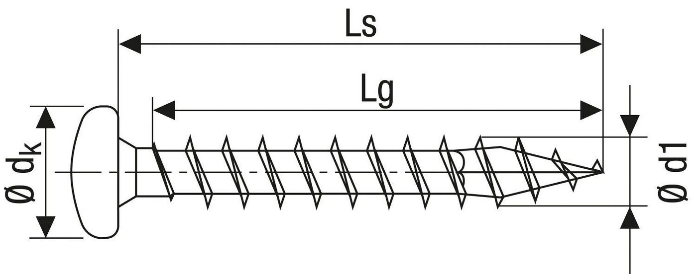Thumbnail - SPAX Holzbauschraube Spax Universalschrauben 5.0 x 25 mm TX 20 - 10