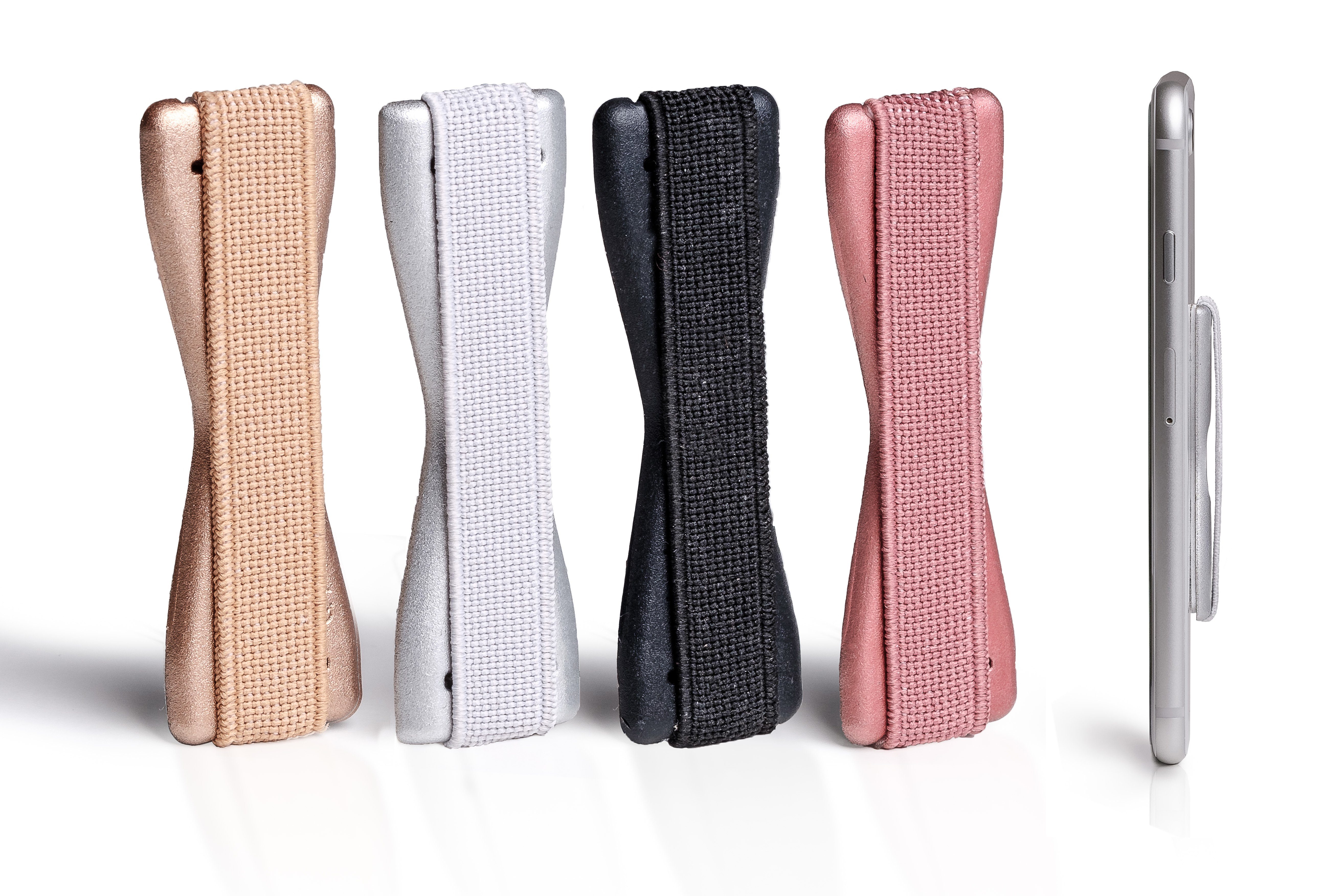 C2M4YOU Fingerhalter Finger Halter Handy Fingerhalterung - Griff Halterung Smartphone, (4-tlg)