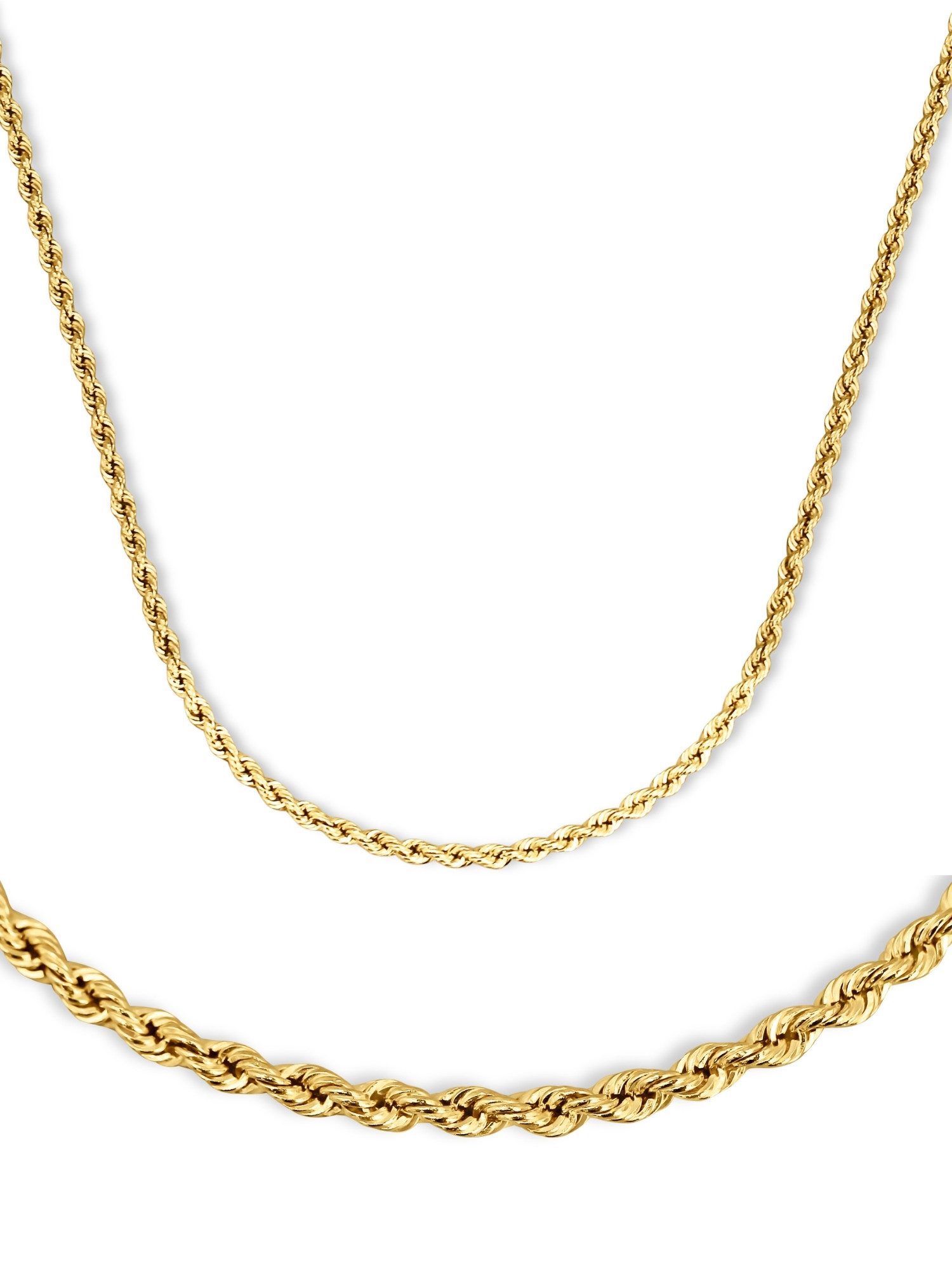 Antares Gold Goldkette 14K 585er Kordel Chain Goldkette – Elegantes und Zeitloses Design
