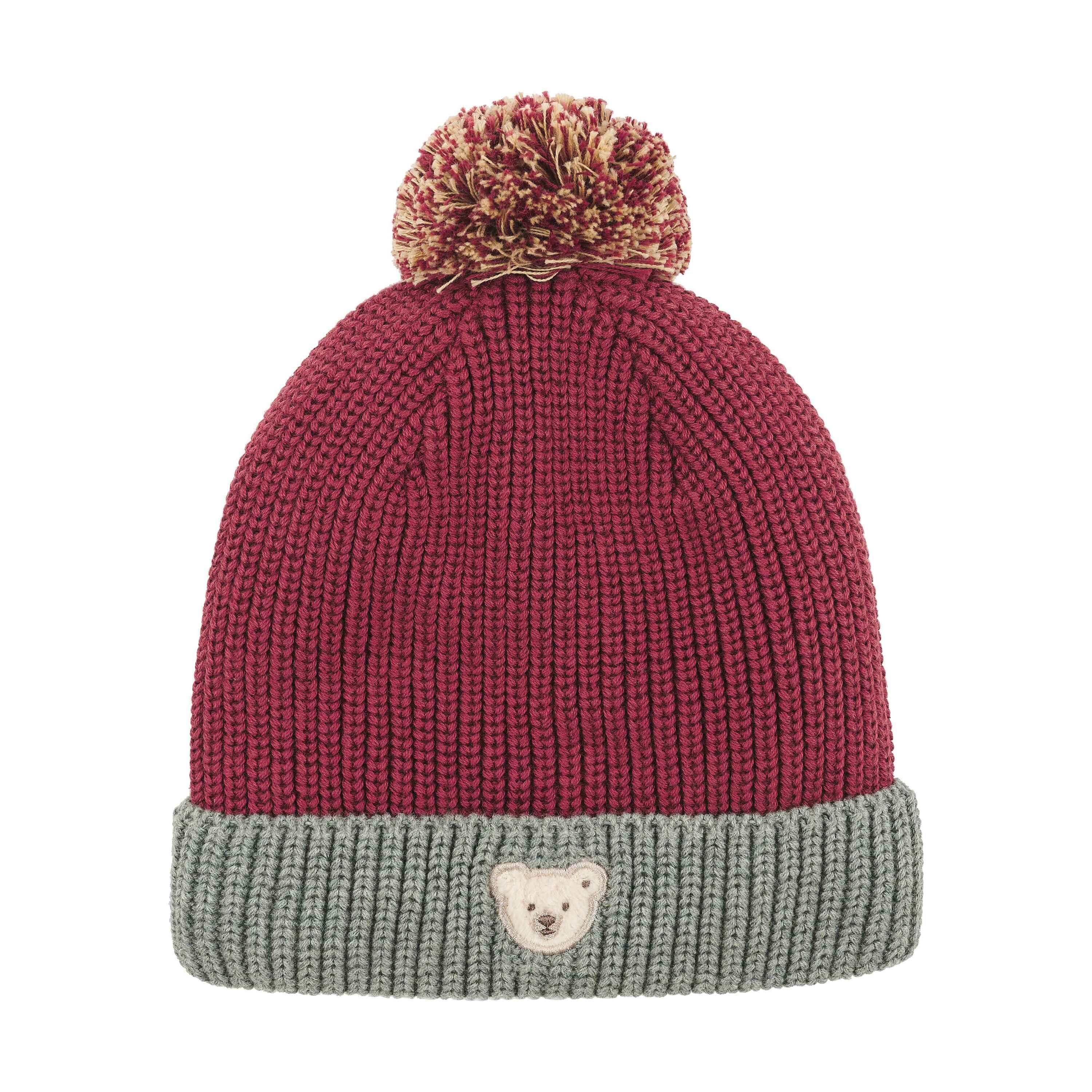 Steiff Strickmütze Beanie Festive Luxe, gefüttert