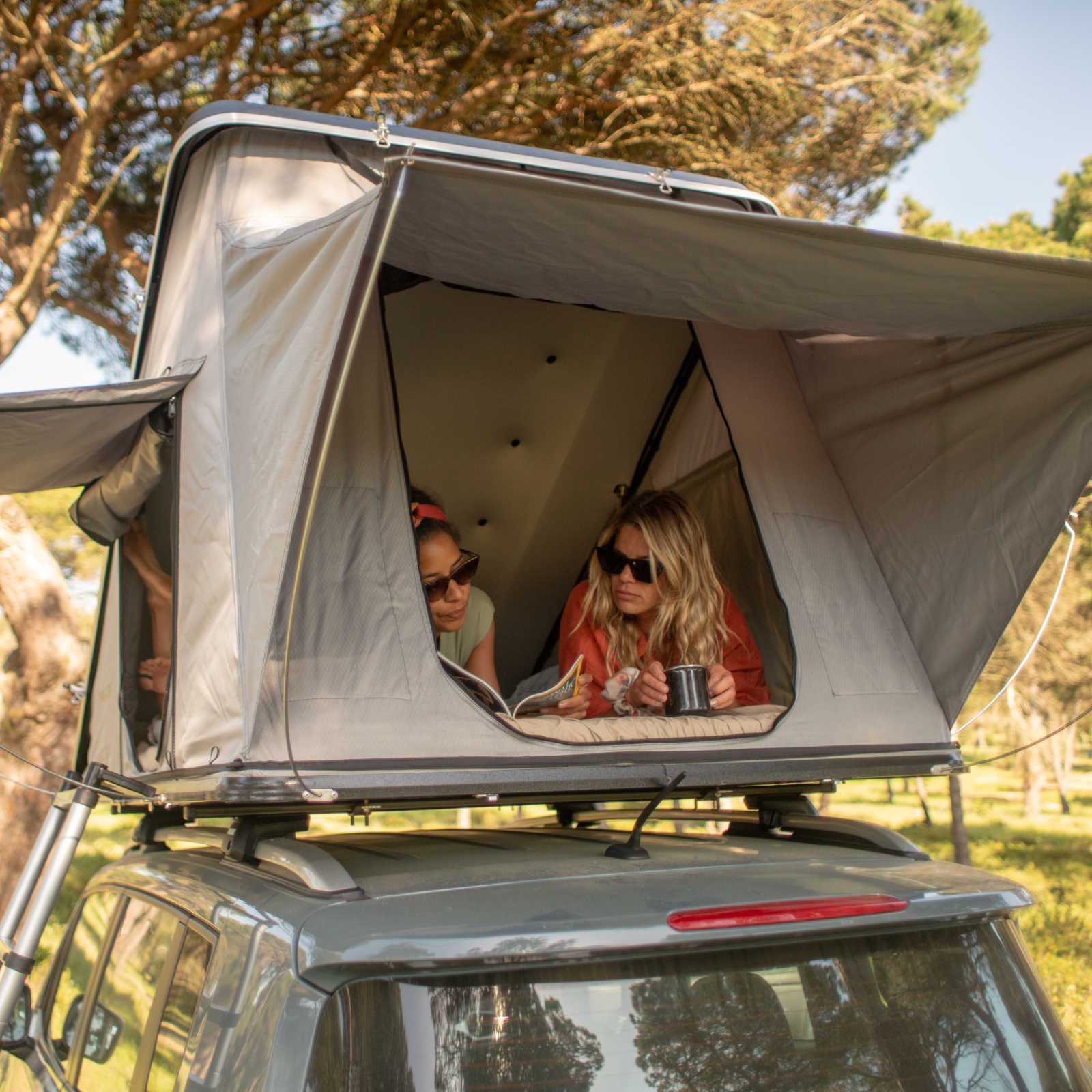 Prime Tech Dachzelt Delta Pro, Personen: 2