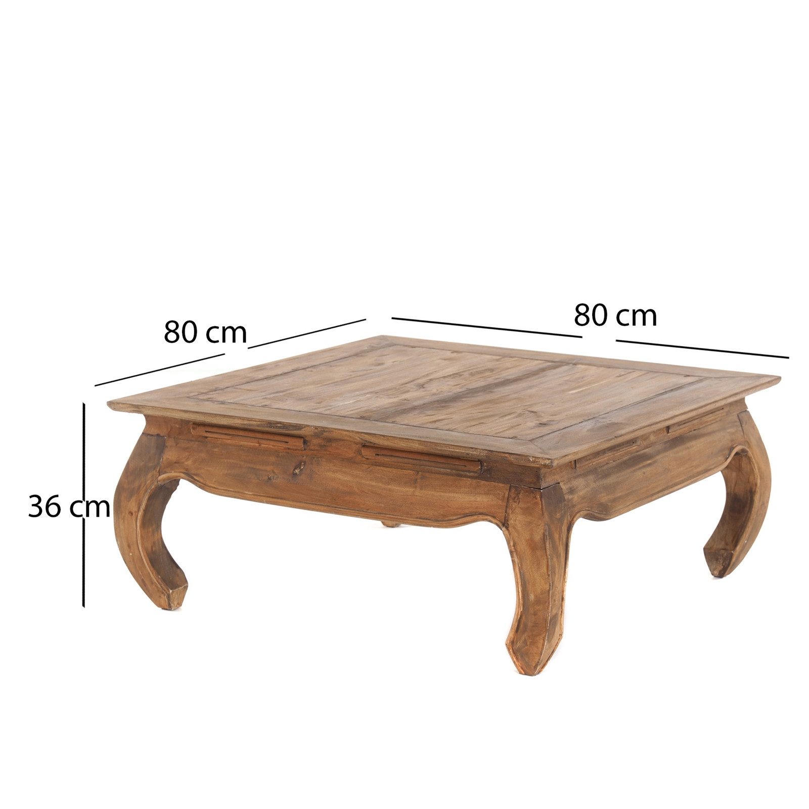 DESIGN DELIGHTS Couchtisch OPIUMTISCH "EAST 80", günstig online kaufen