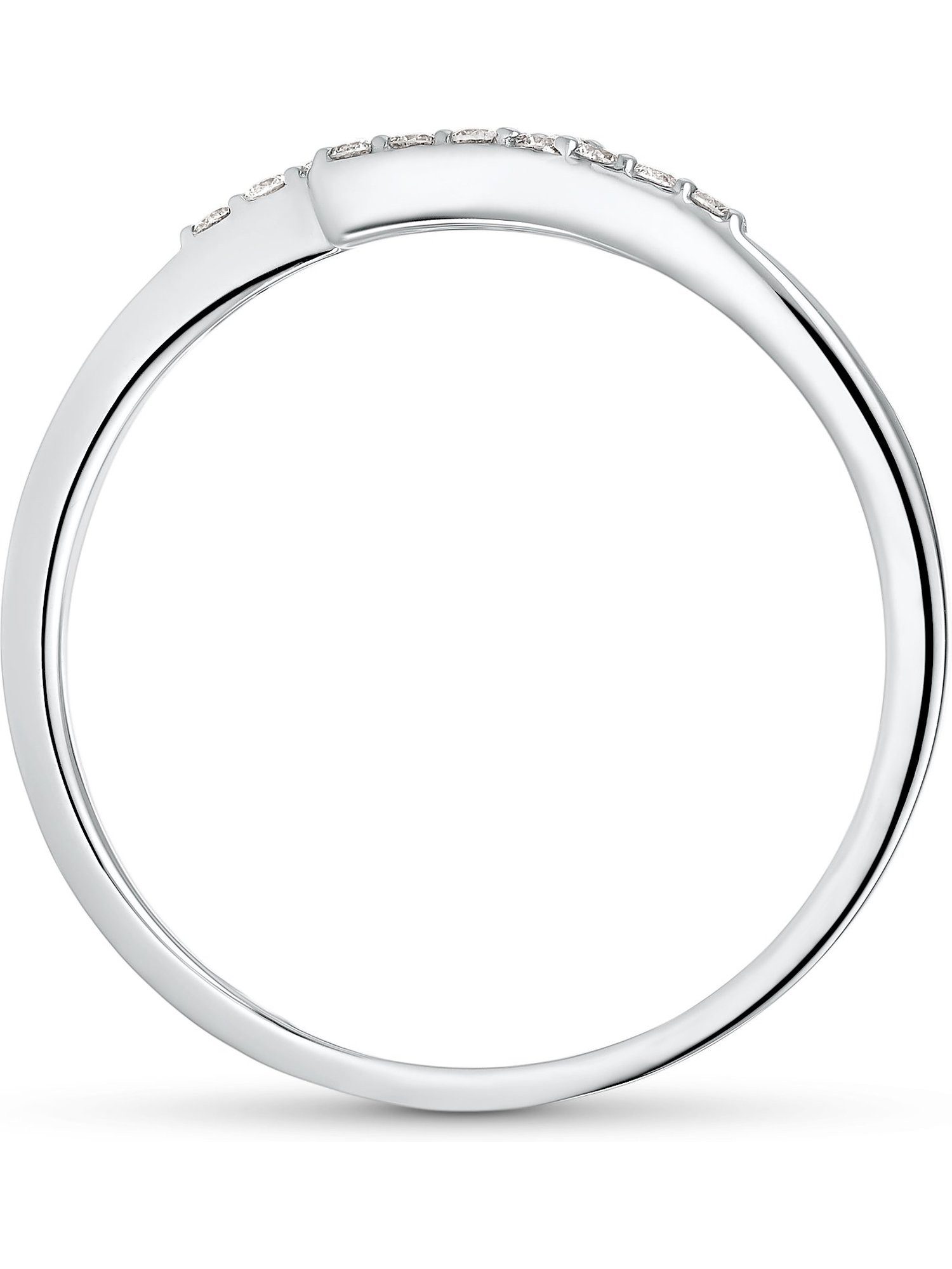 CHRIST Diamantring CHRIST Damen-Damenring 585er Weißgold 14 Diamant günstig online kaufen