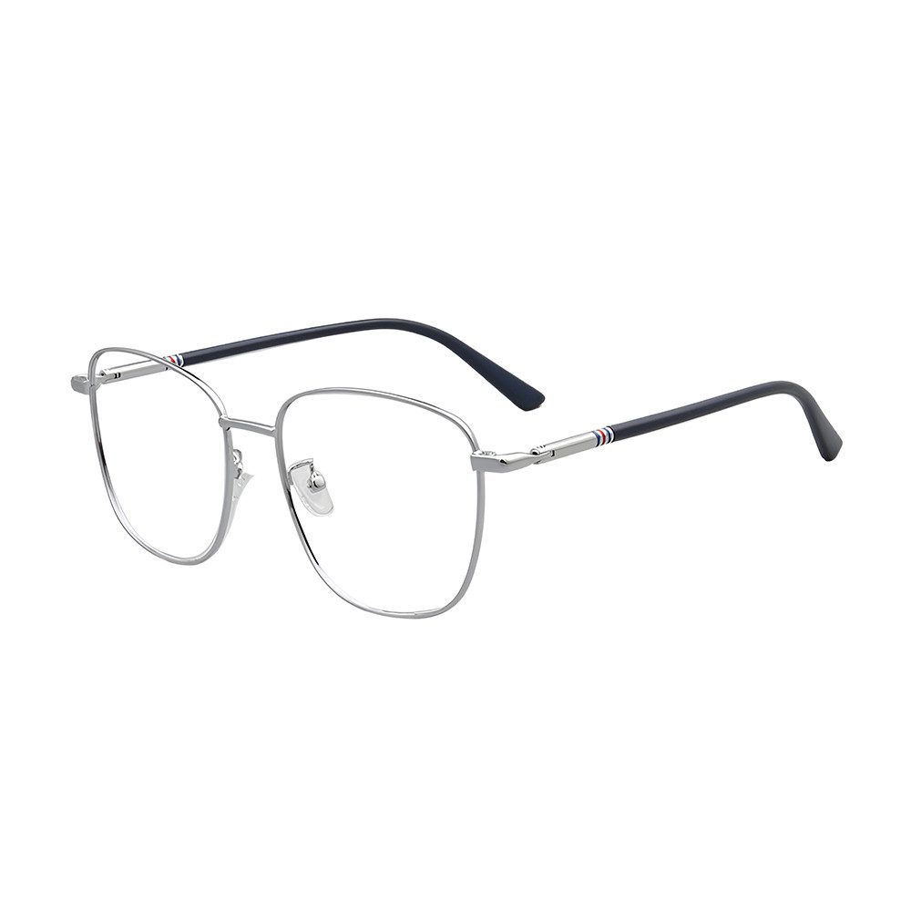 PACIEA Brille Damen Herren Ohne Sehstärke Blaulichtfilter Metall Vollrandrahmen